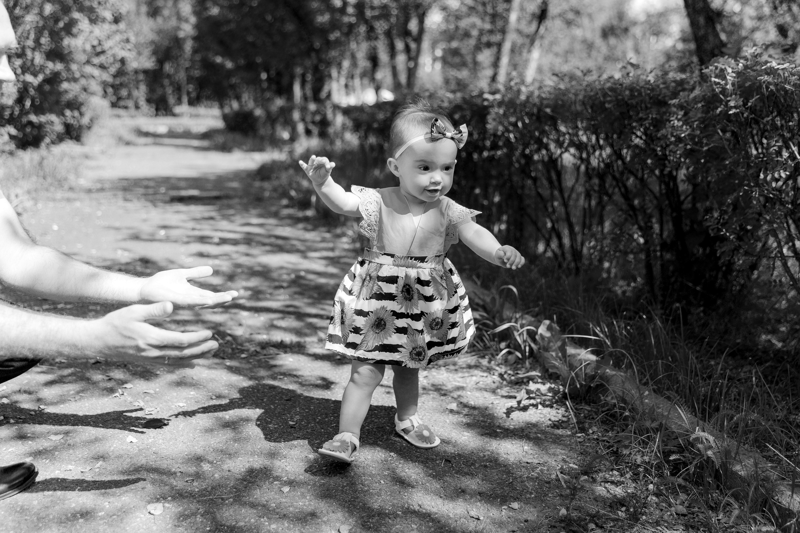 1 годик в парке. Семейный и детский фотограф в Железногорске Саламахо Ольга