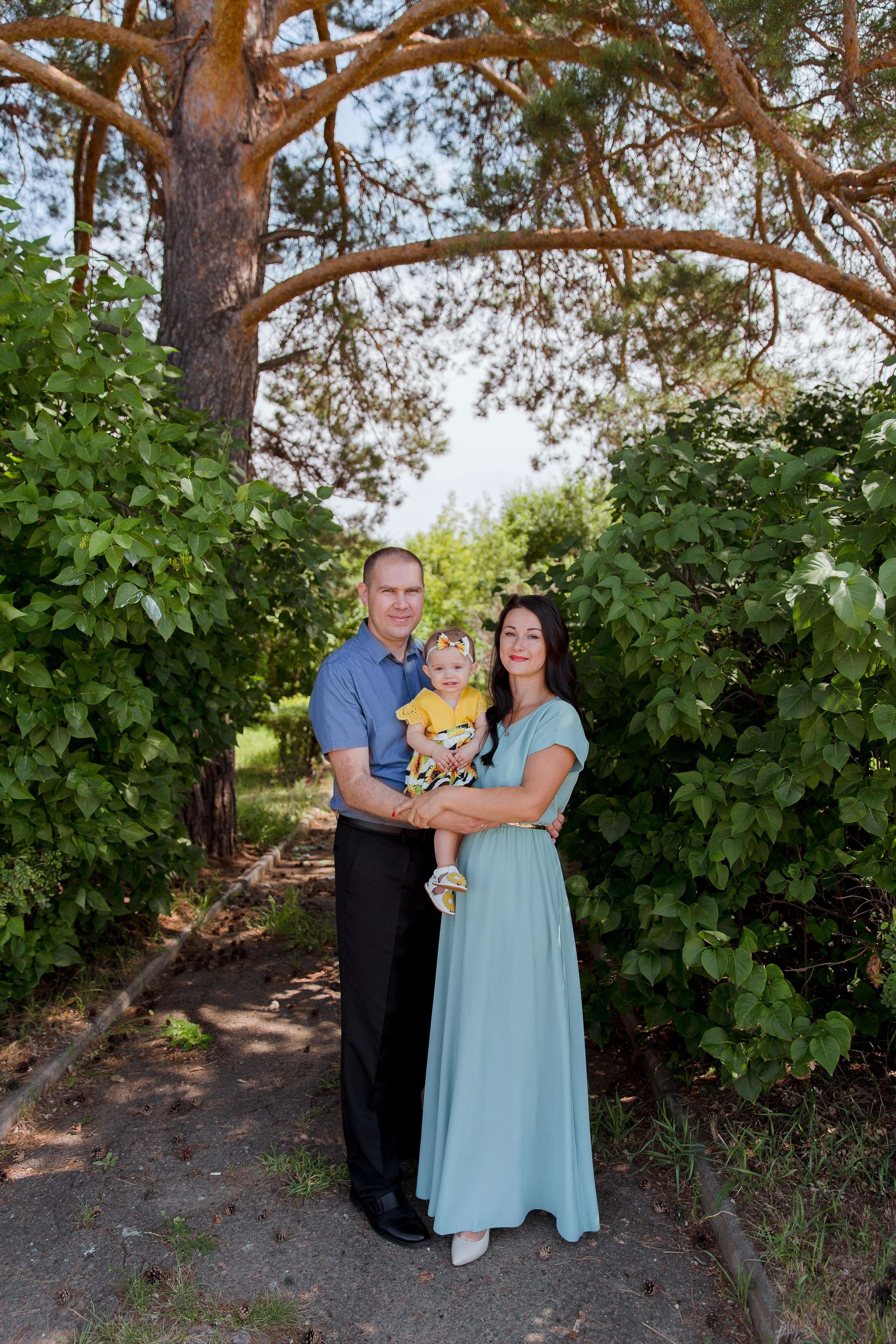 1 годик в парке. Семейный и детский фотограф в Железногорске Саламахо Ольга