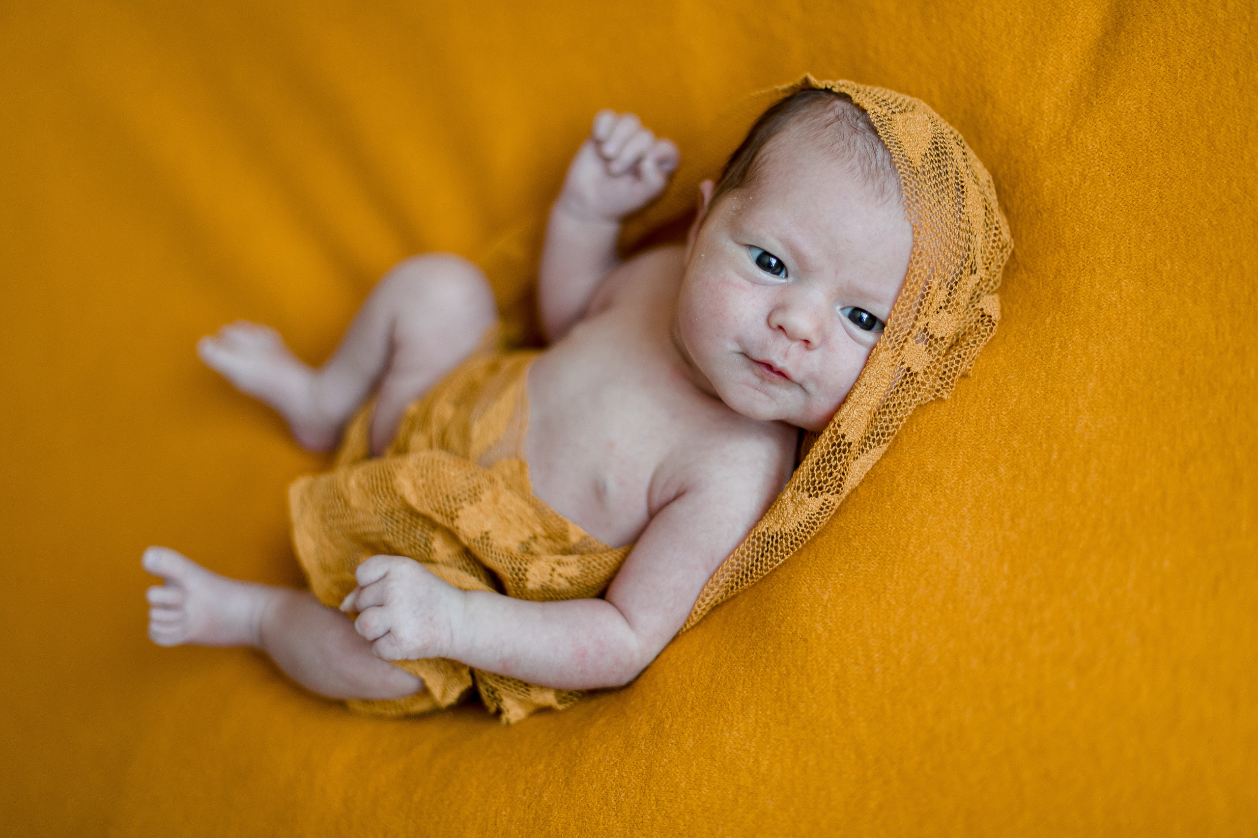 Анюта, 2 недели. Семейный и детский фотограф в Железногорске Саламахо Ольга