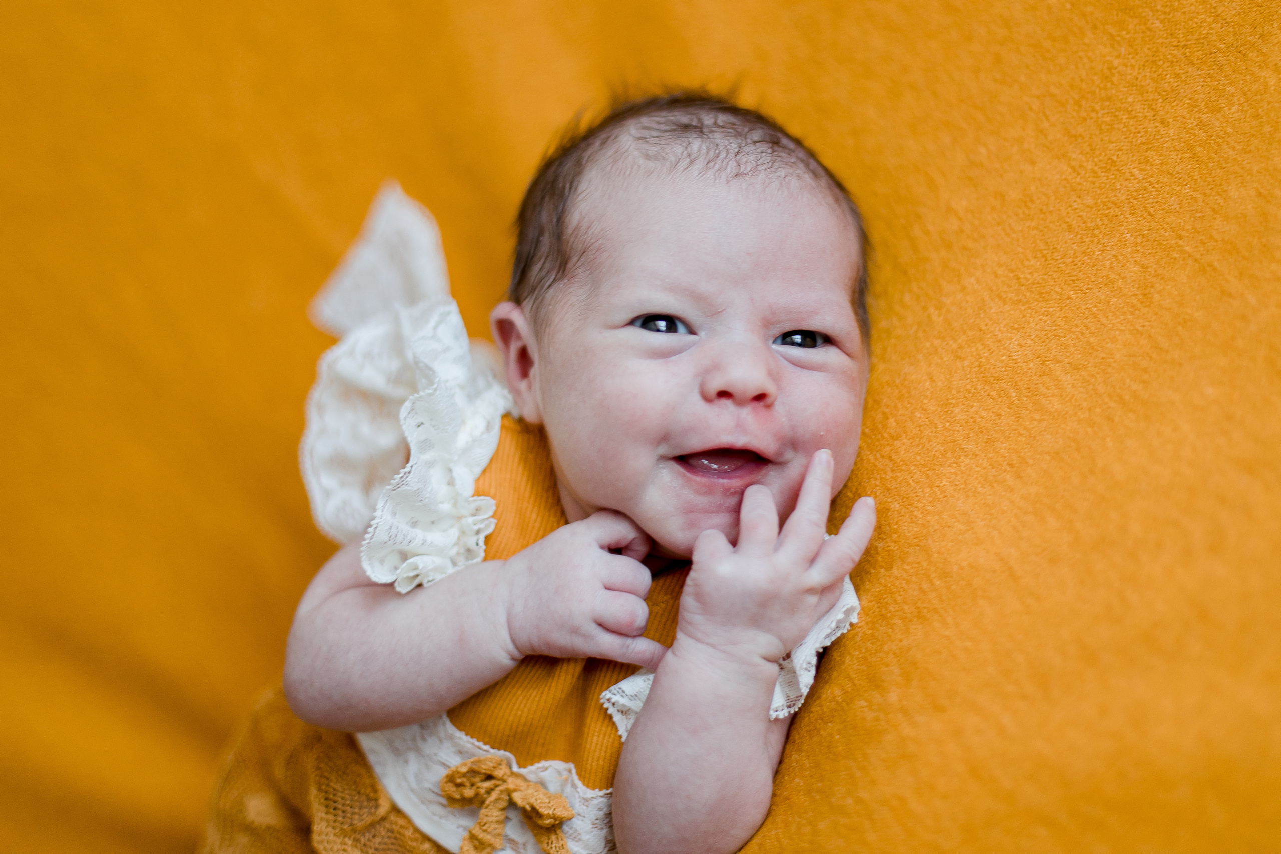 Анюта, 2 недели. Семейный и детский фотограф в Железногорске Саламахо Ольга