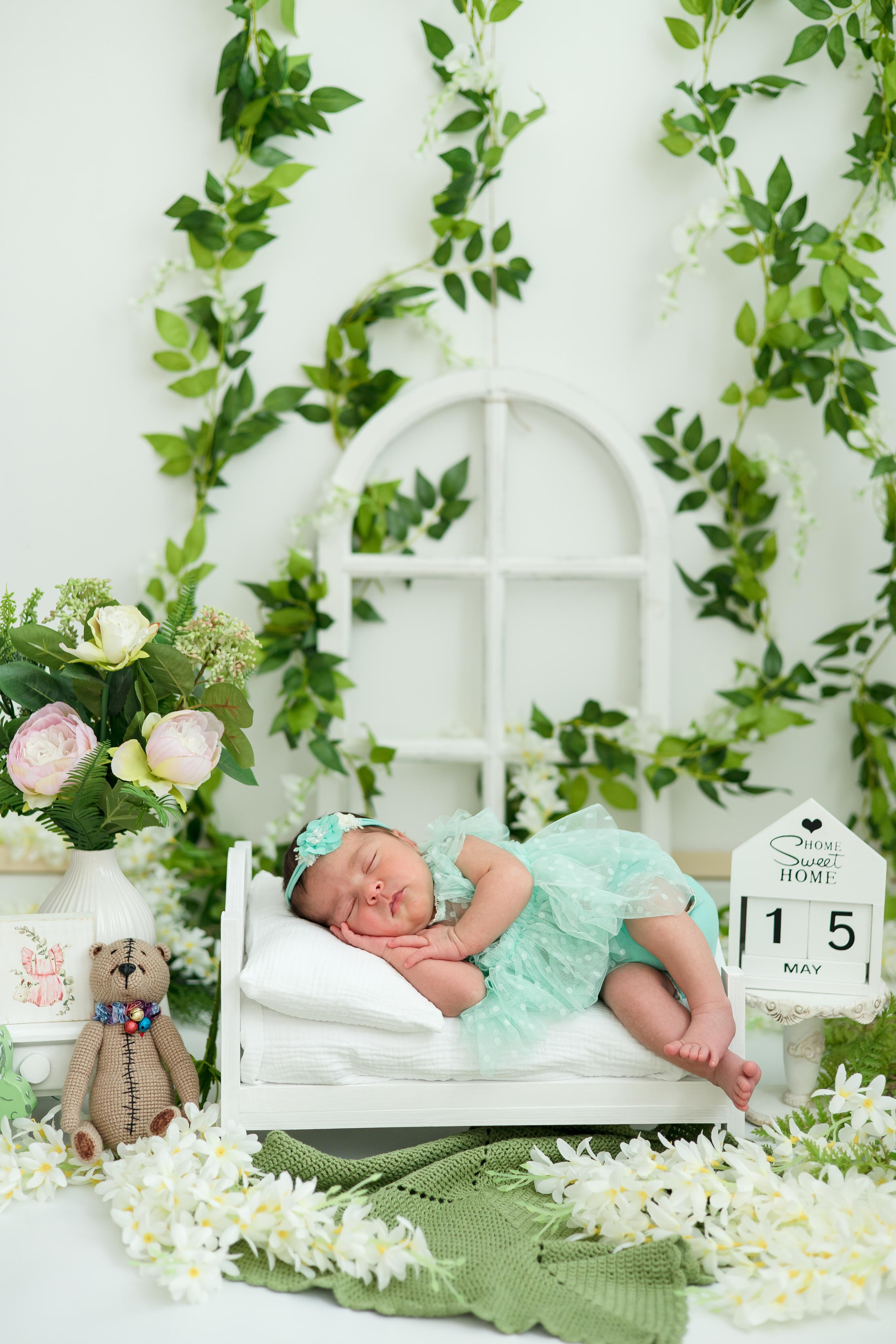 Аделина, 2 недели. Семейный и детский фотограф в Железногорске Саламахо Ольга