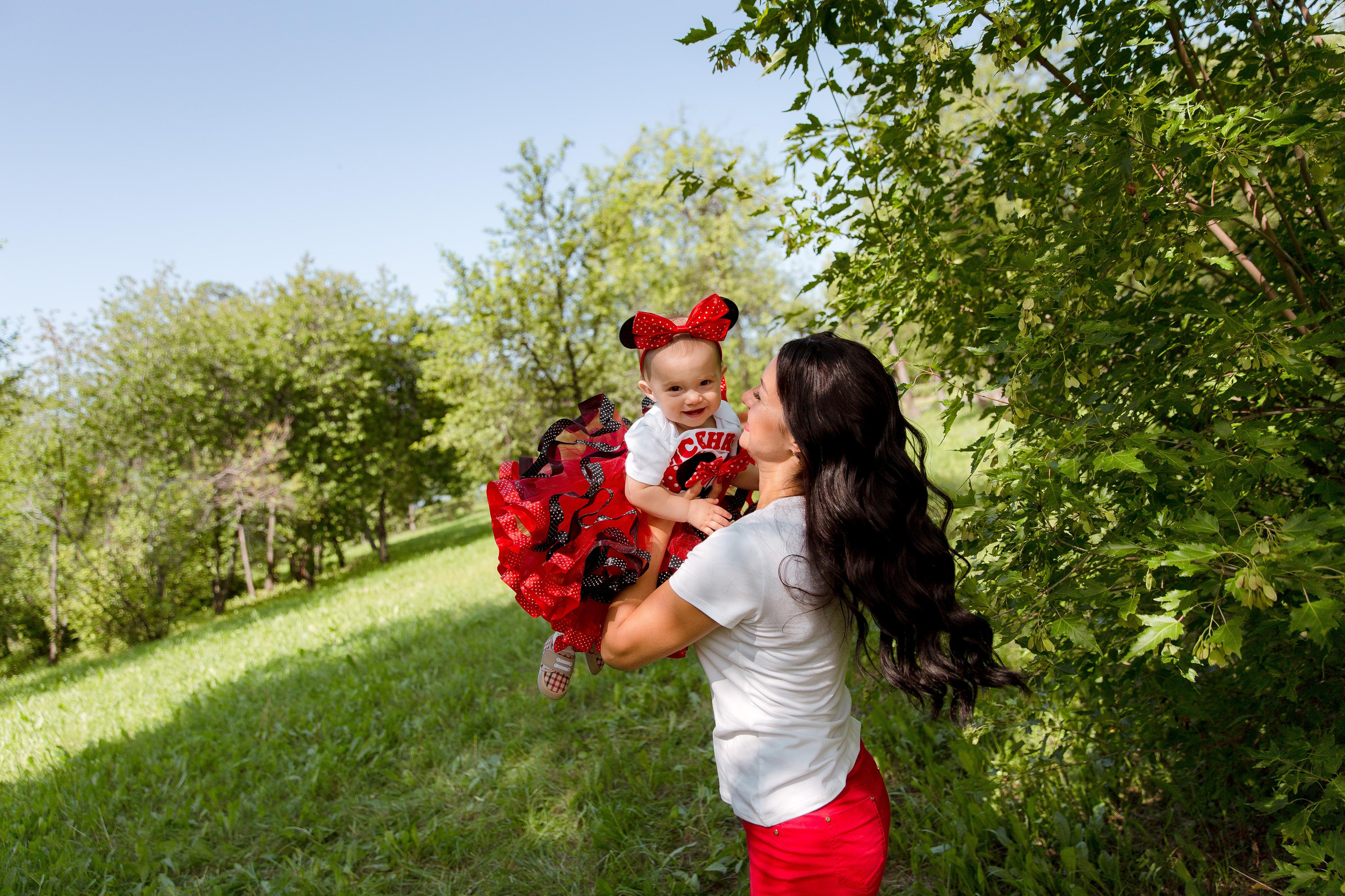 1 годик в парке. Семейный и детский фотограф в Железногорске Саламахо Ольга