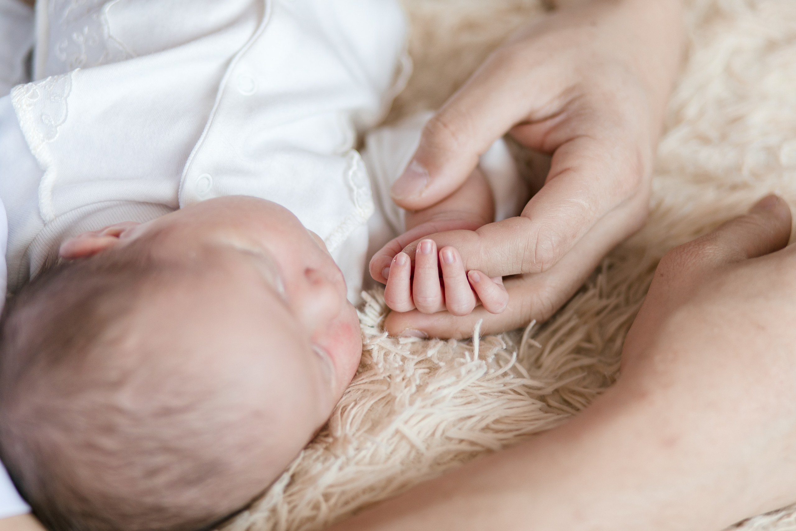 Анюта, 2 недели. Семейный и детский фотограф в Железногорске Саламахо Ольга