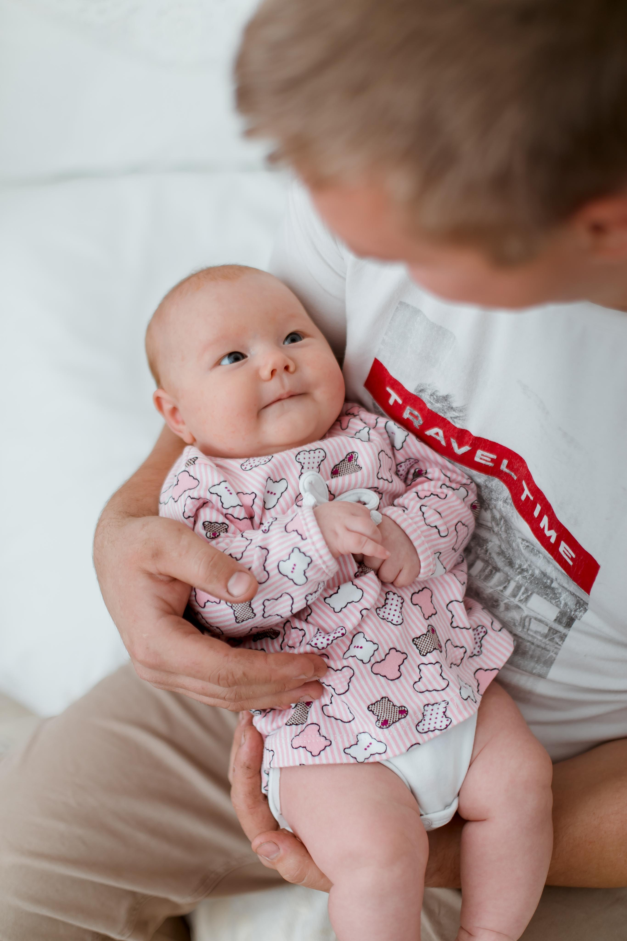 Возраст 2 месяца. Семейный и детский фотограф в Железногорске Саламахо Ольга
