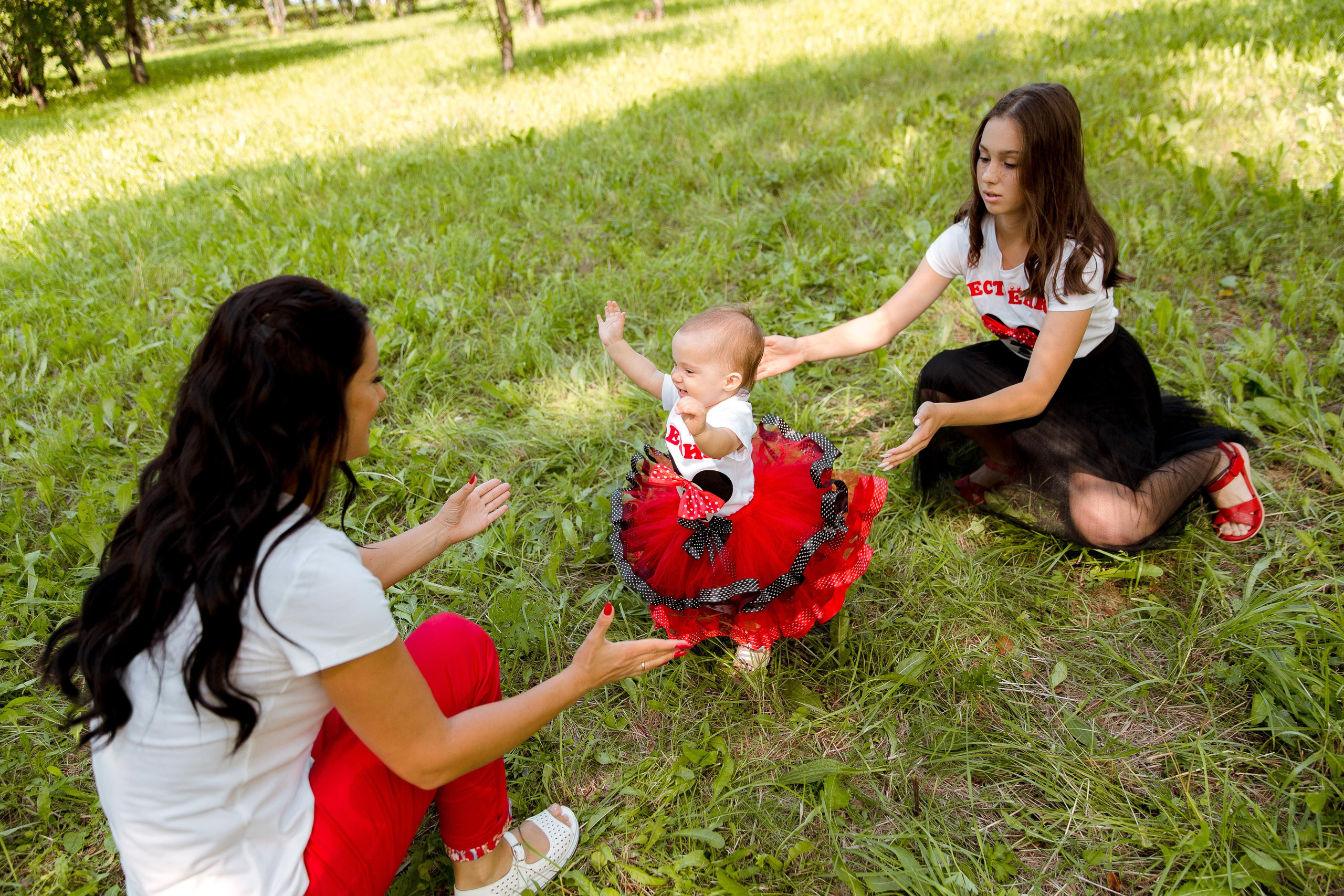 1 годик в парке. Семейный и детский фотограф в Железногорске Саламахо Ольга