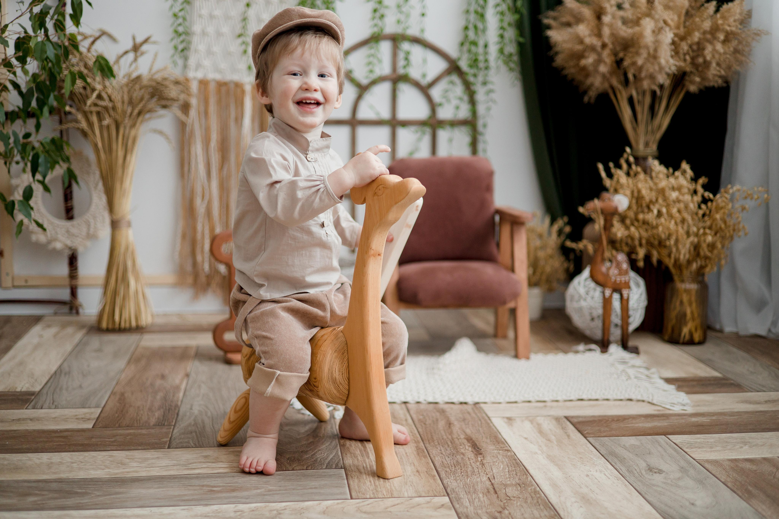 Лёва, первый годик). Семейный и детский фотограф в Железногорске Саламахо Ольга