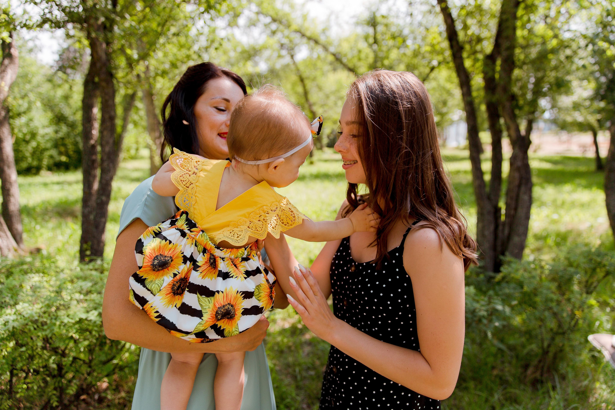 1 годик в парке. Семейный и детский фотограф в Железногорске Саламахо Ольга