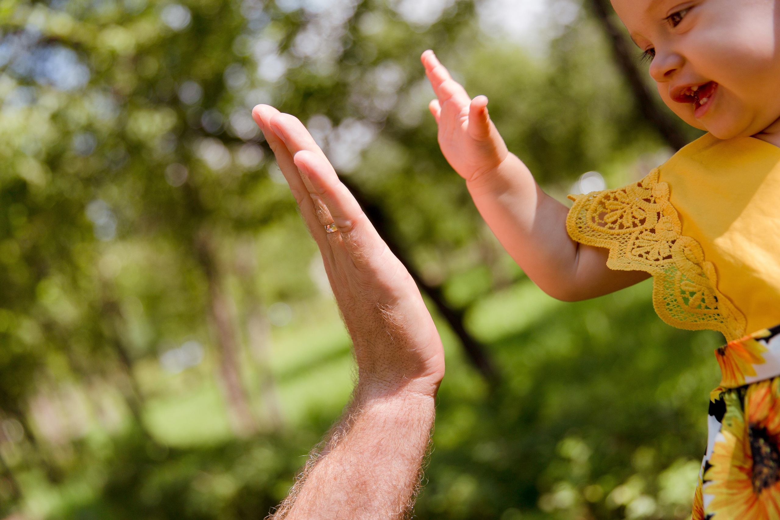 1 годик в парке. Семейный и детский фотограф в Железногорске Саламахо Ольга