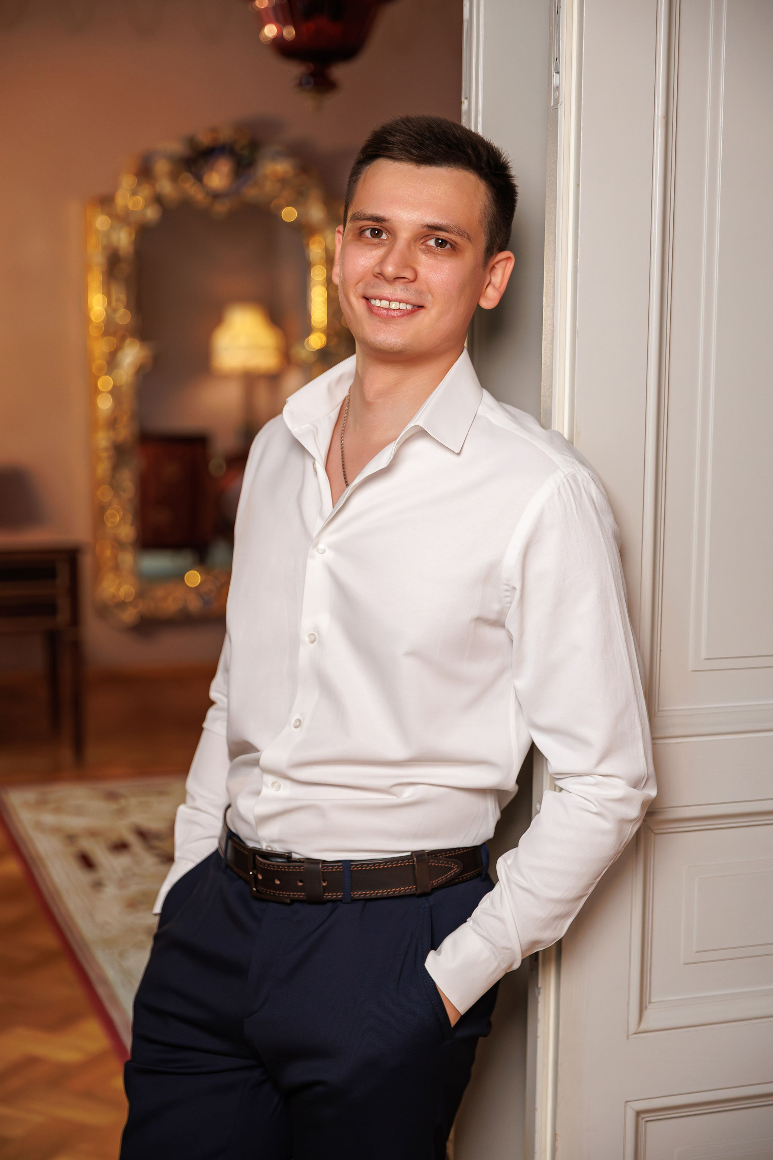 Свадебная фотосессия и сборы в гостинице Националь. Свадебный фотограф Москва и МО Сергей Киржаев