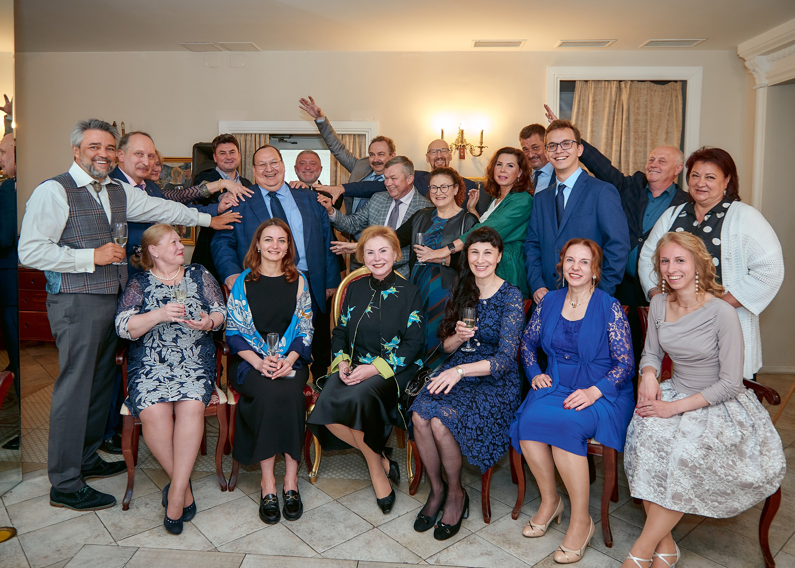 Юбилей Алексея в «Особняке Брюллова». Свадебный фотограф в Санкт-Петербурге Славин Денис