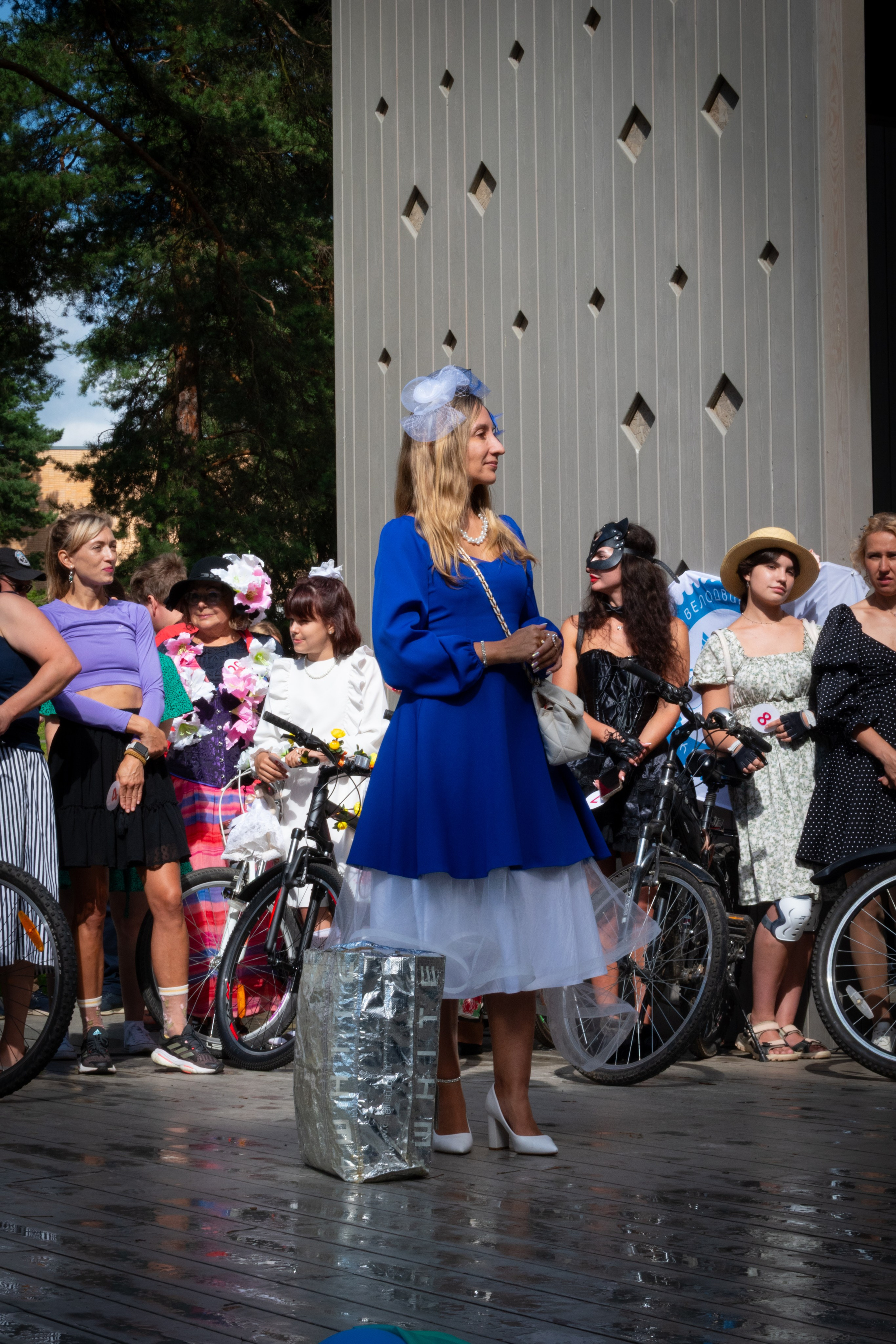 «Леди на велосипеде» — велопробег по г. Жуковскому 2025. Репортажный фотограф Сыбер Мартти