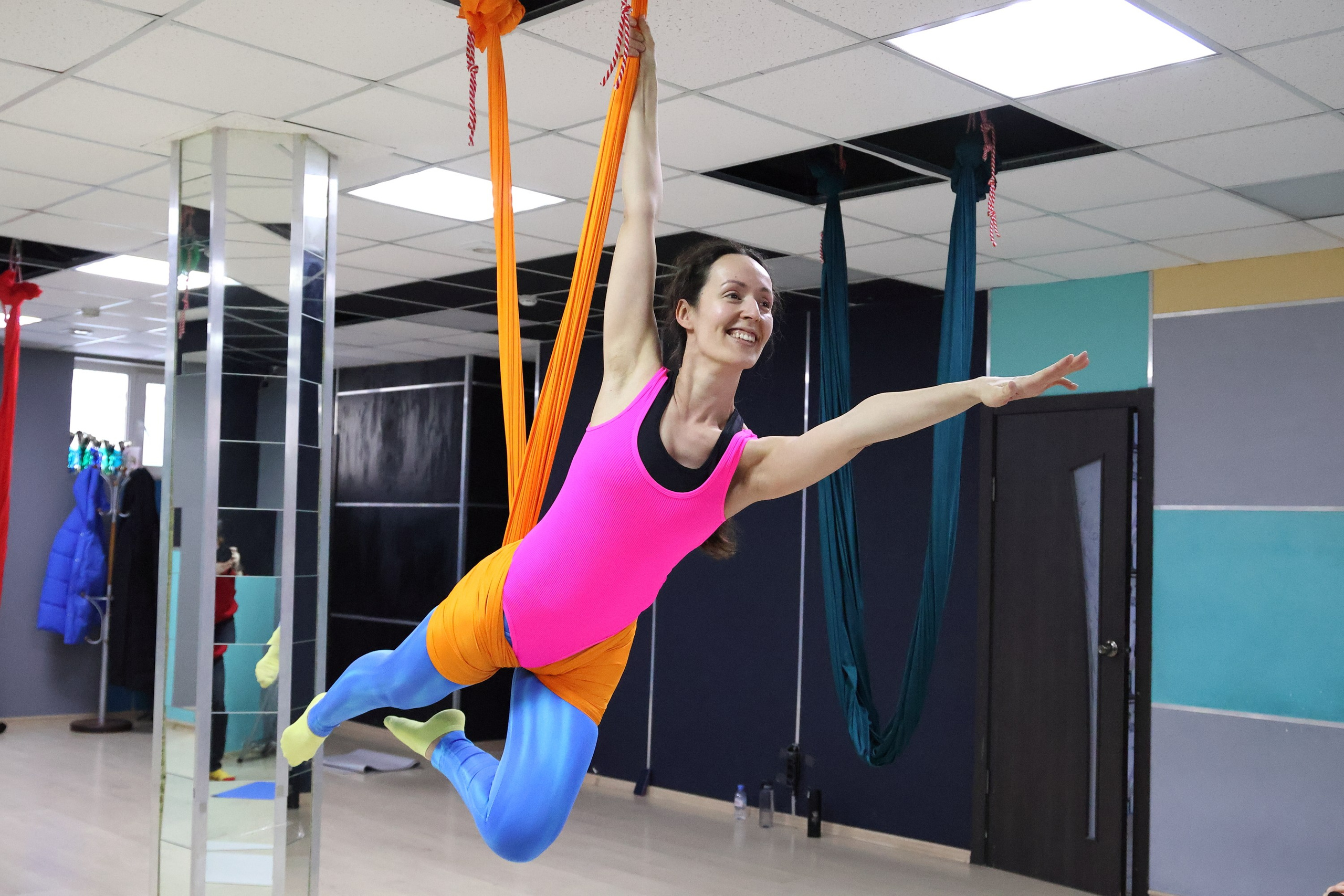 Тренировка в стиле 80-х. Спортивный и репортажный фотограф Ермакова Светлана