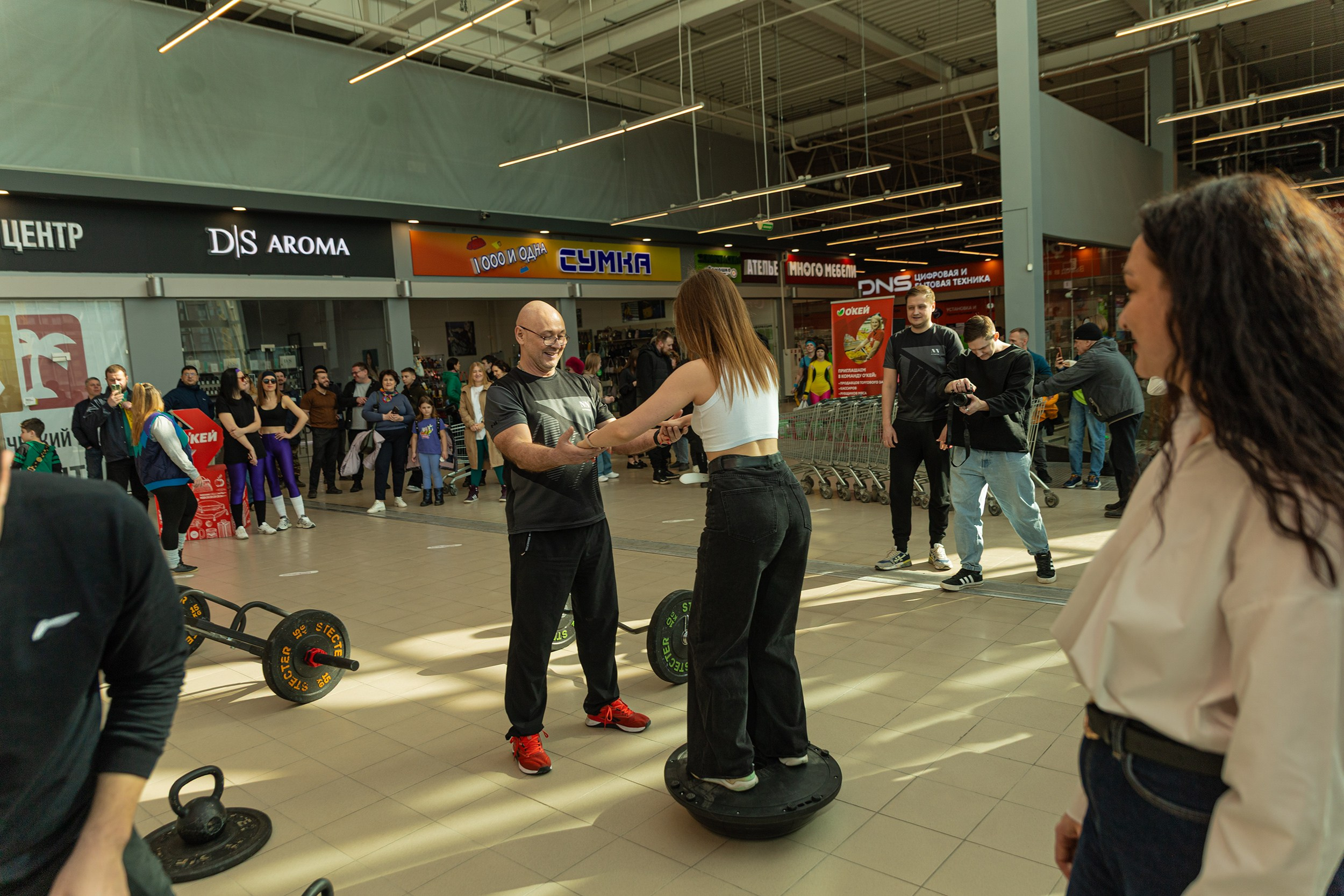 День рождения фитнес зала NN fitnes. Фотограф Тюмень