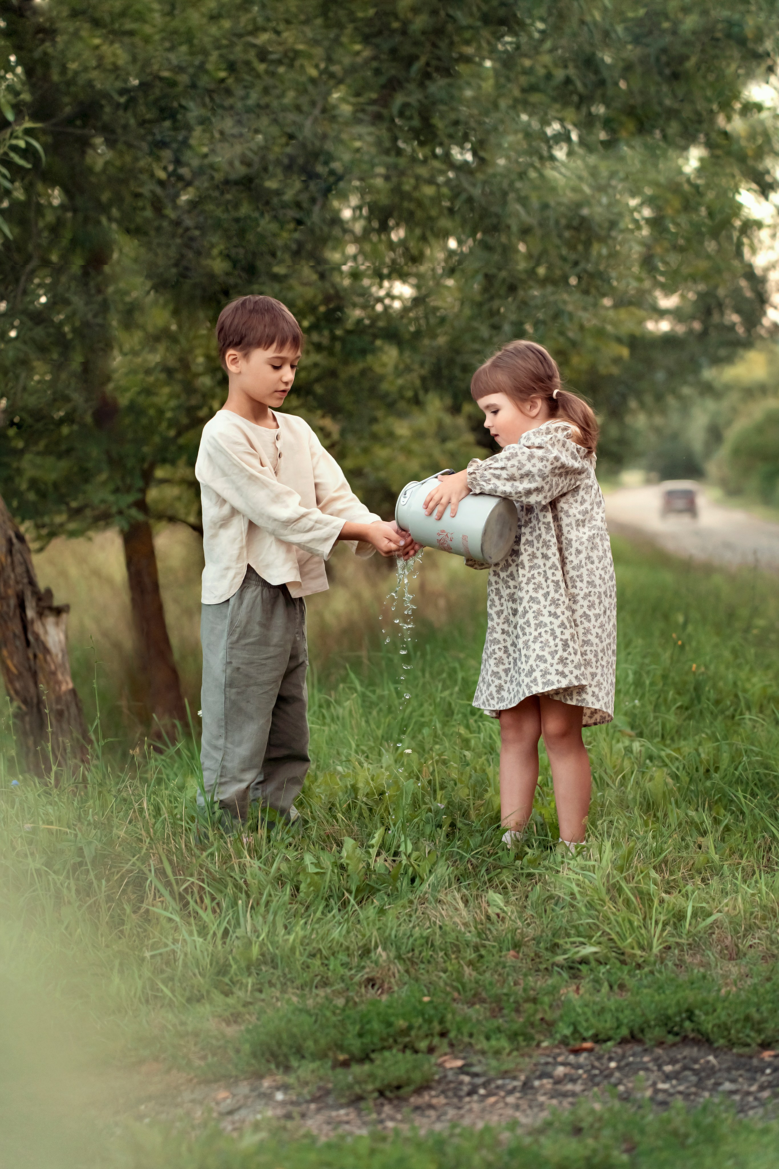 Детская летняя фотосъемка в Красногорске. Фотограф Ольга Чувалдина Москва