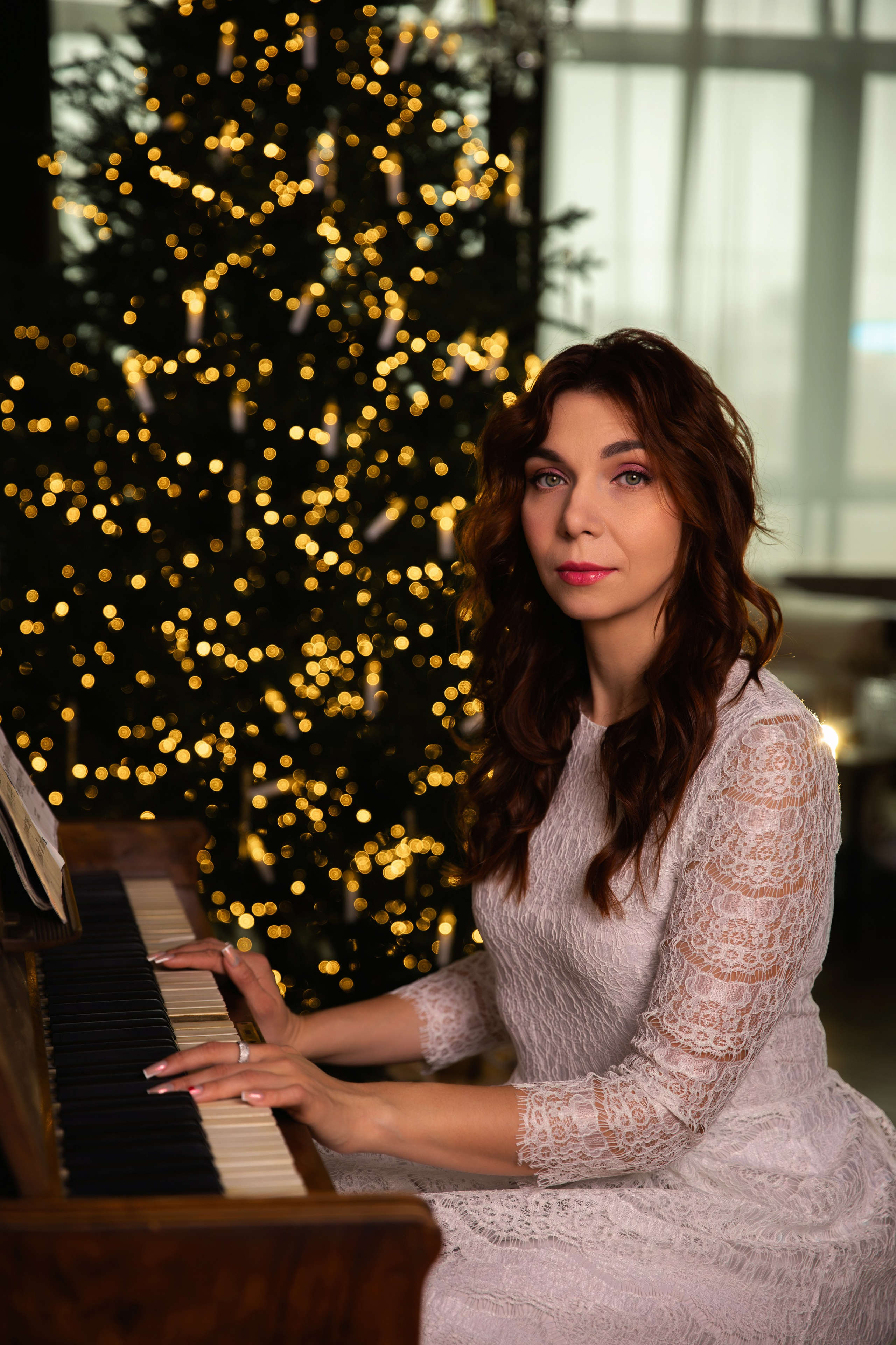 Новогодняя Фотосессия в студии В Москве. Семейный и женский фотограф в Москве Надежда Воробьева