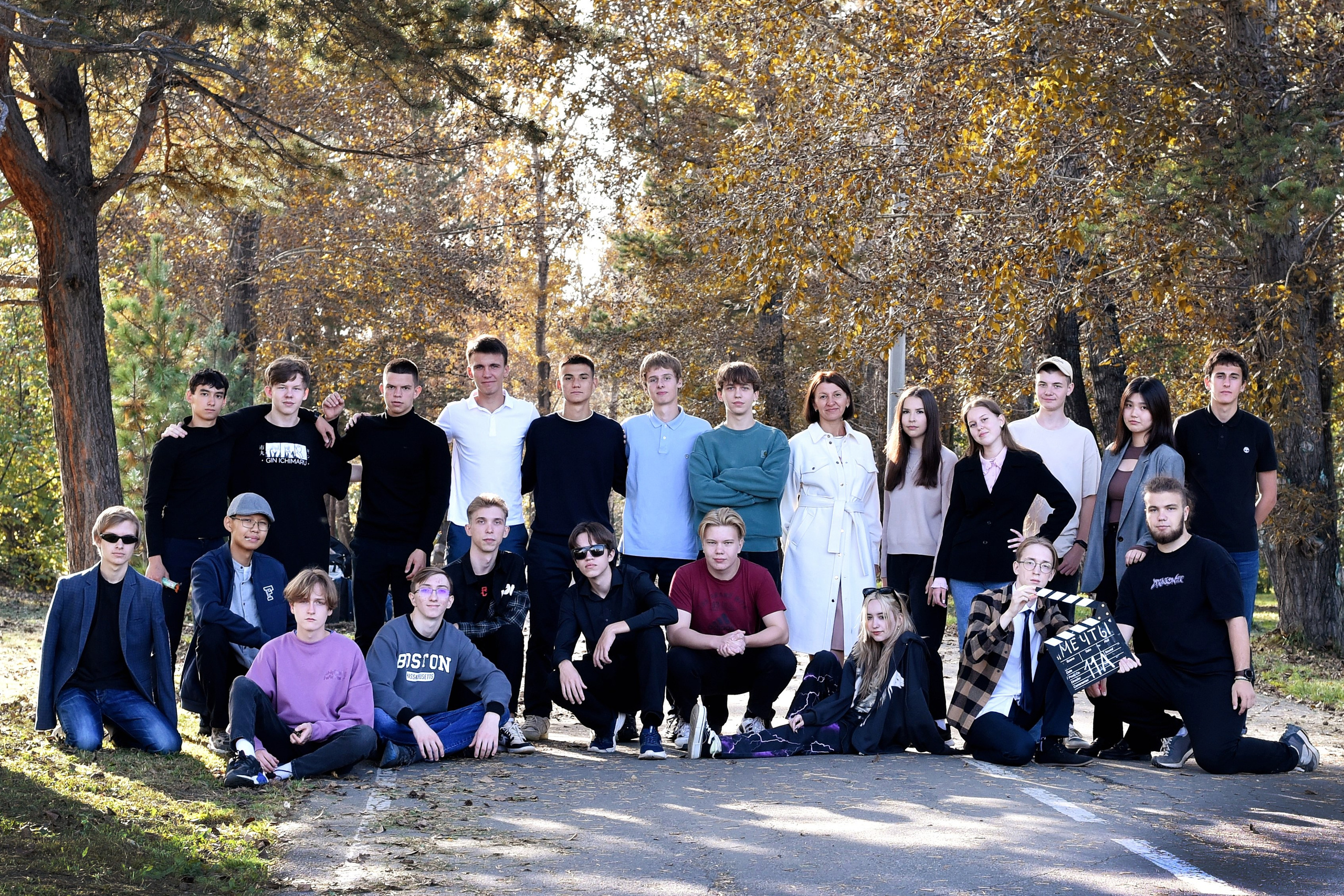 ФОТОСЕССИЯ В ПАРКЕ осень. Школьный фотограф ЛАРИСА МАТВЕЕНКО