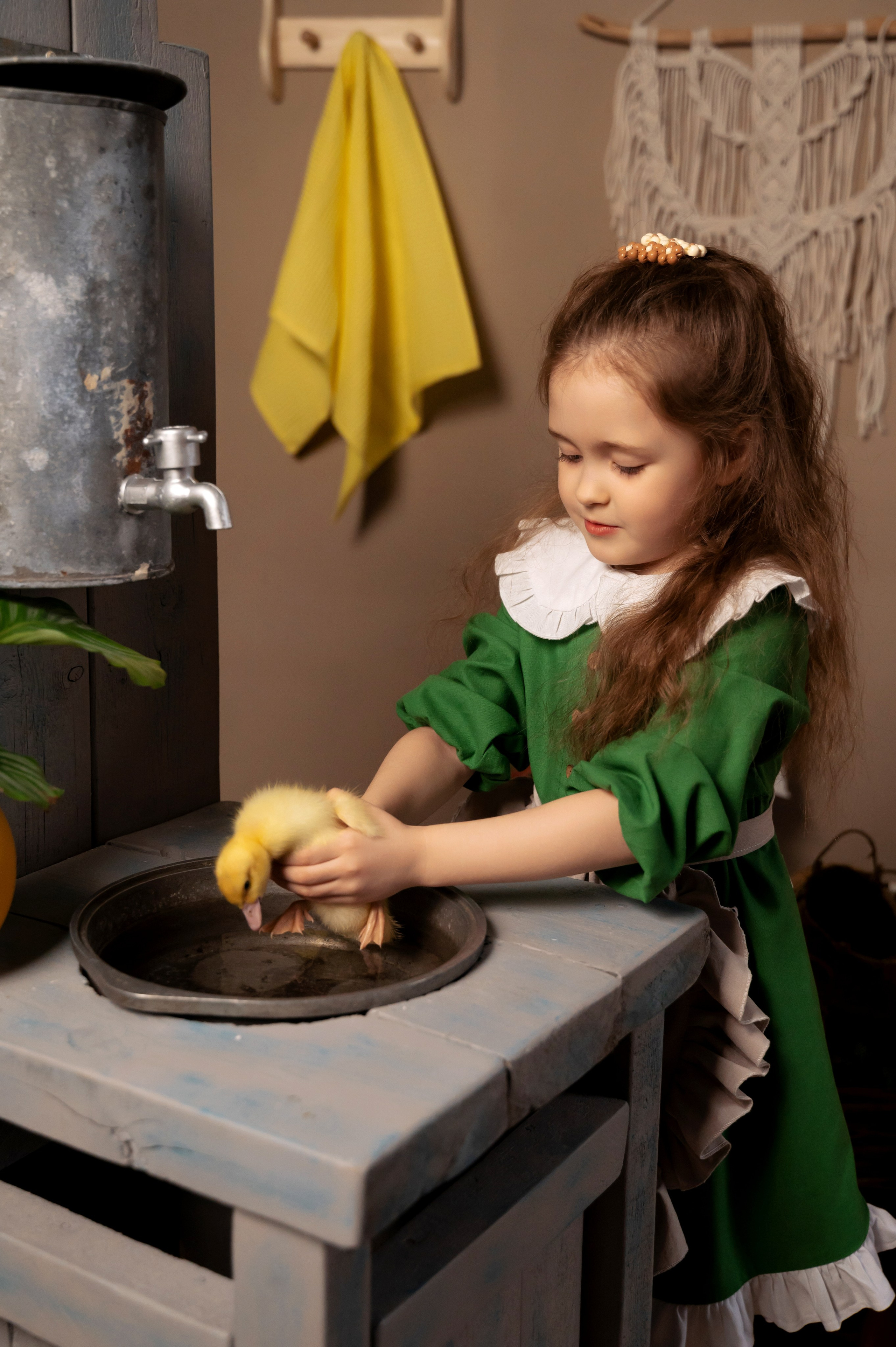 Купание утят. Елена Задорина