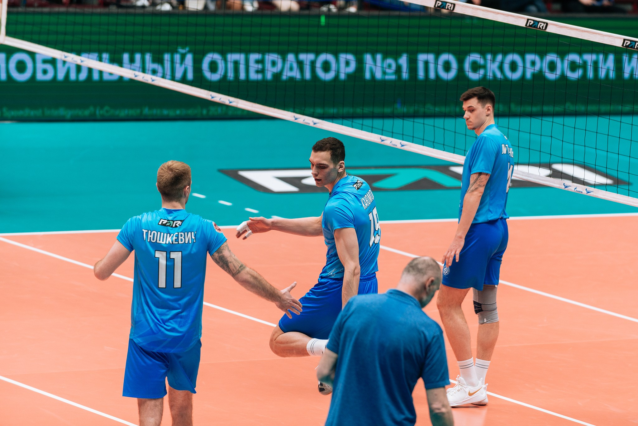 Зенит — Динамо-ЛО. Чемпионат России по волейболу. Февраль 24. Репортажный фотограф в Санкт-Петербурге Анастасия Клёпова