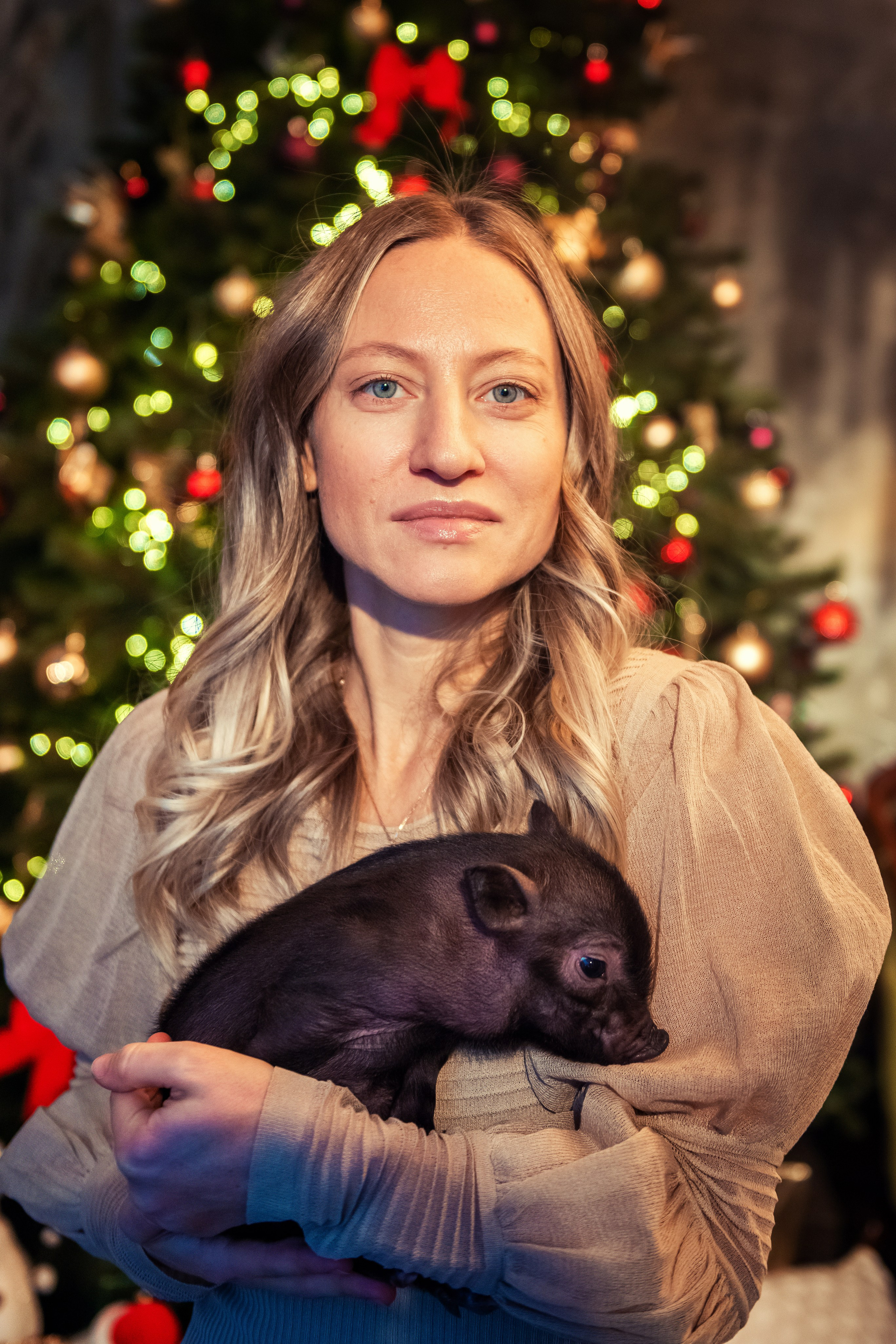 Съемка в Новогодней фотостудии. Фотограф в Витебске Сергей Томашев
