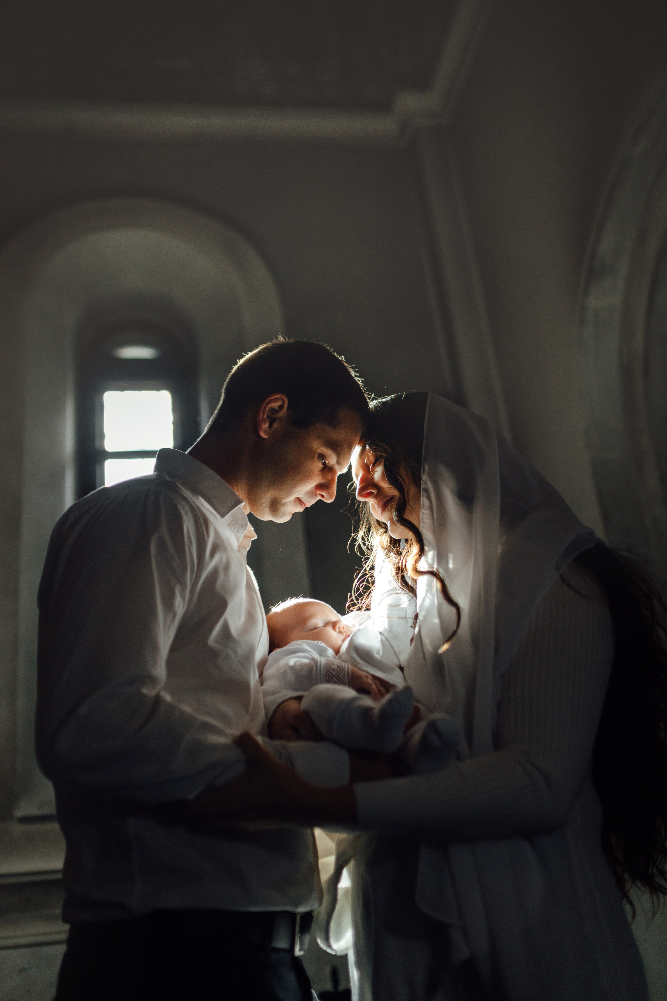 Крещение Тимура храм иконы Всех Скорбящих Радость, октябрь 2024