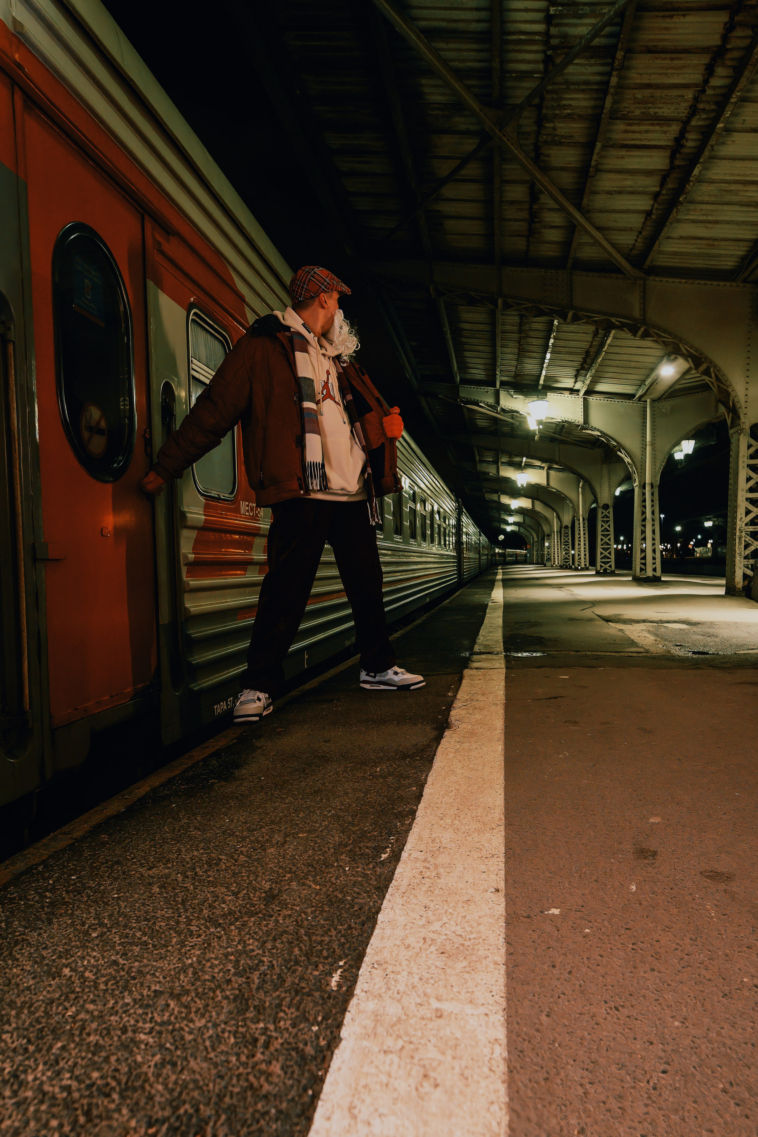 Дед Мороз на стиле. Профессиональный фотограф в Санкт-Петербурге