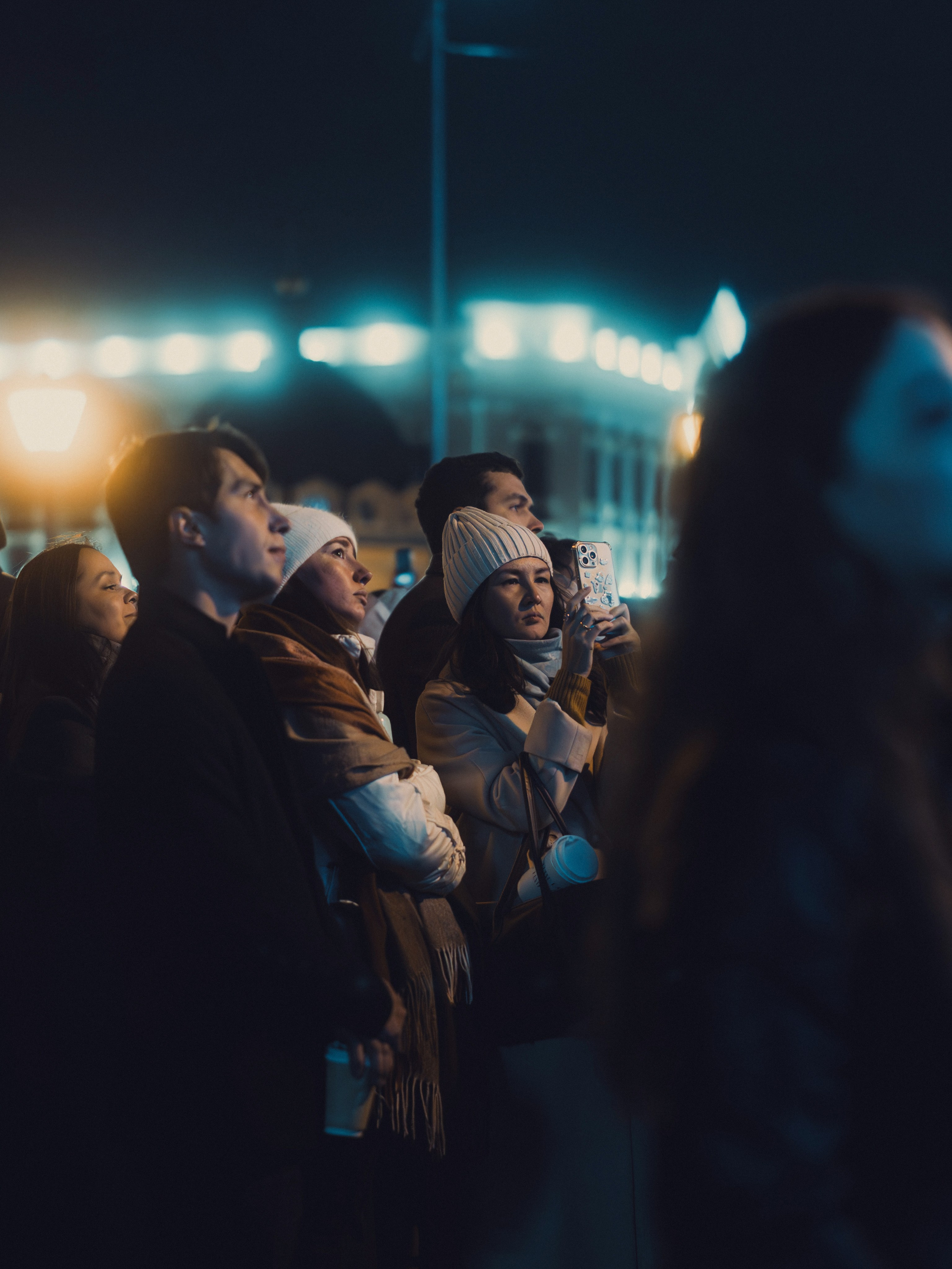 Reportage photography from the performance of poet Anna Egoian in Kazan