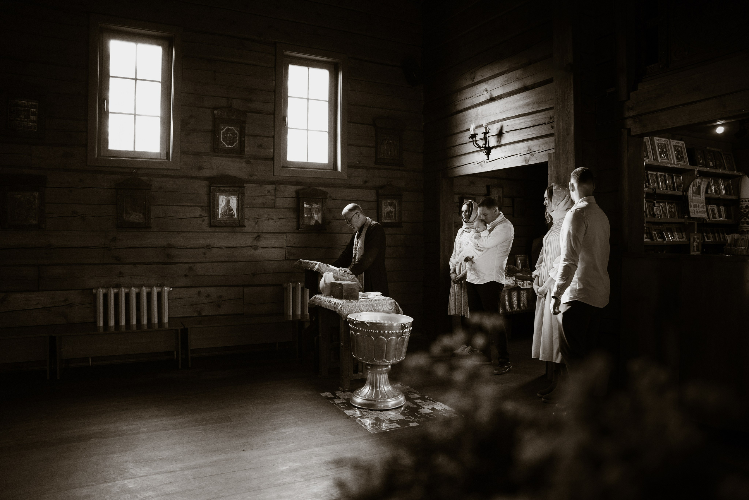 Крещение Мишки. Фотограф в Минске — Мария Миллс