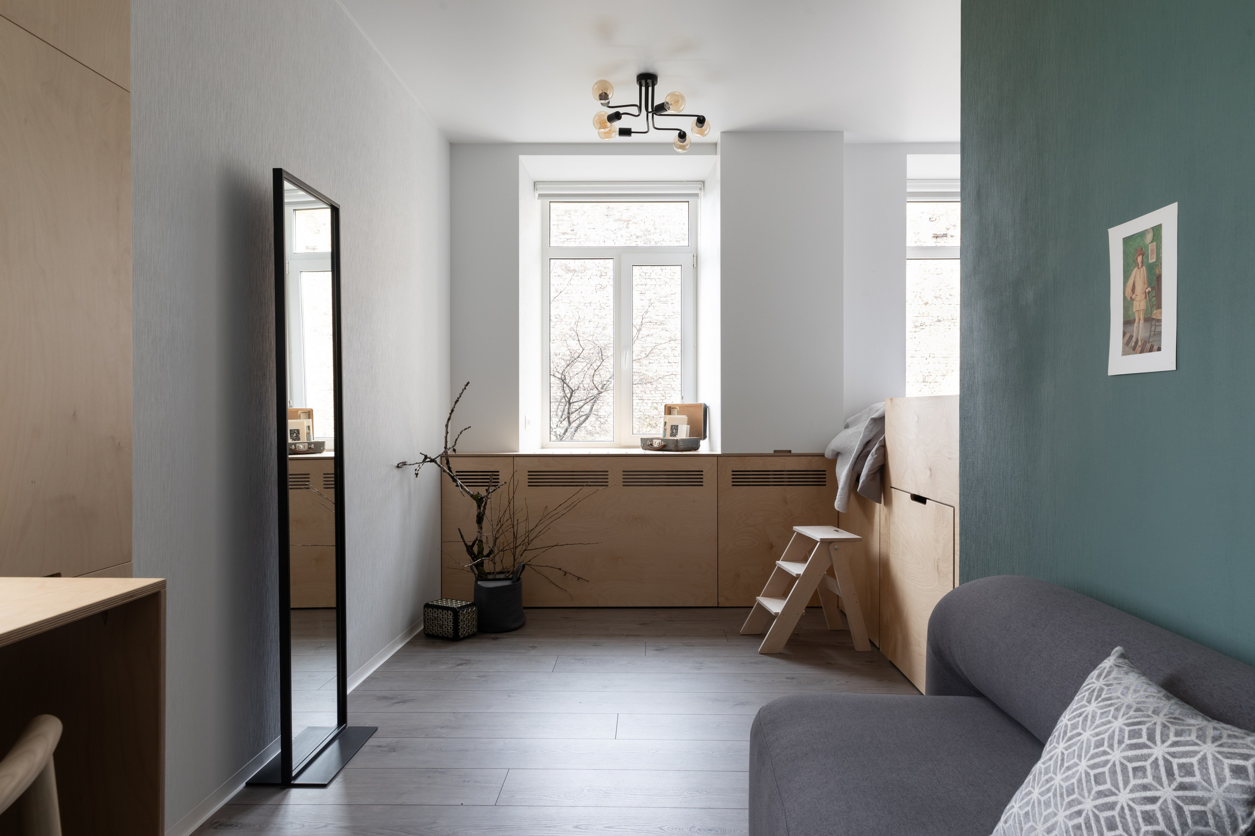 Квартира студия в Петербурге. Наталья Мавренкова интерьерный фотограф, декоратор в Санкт-Петербурге