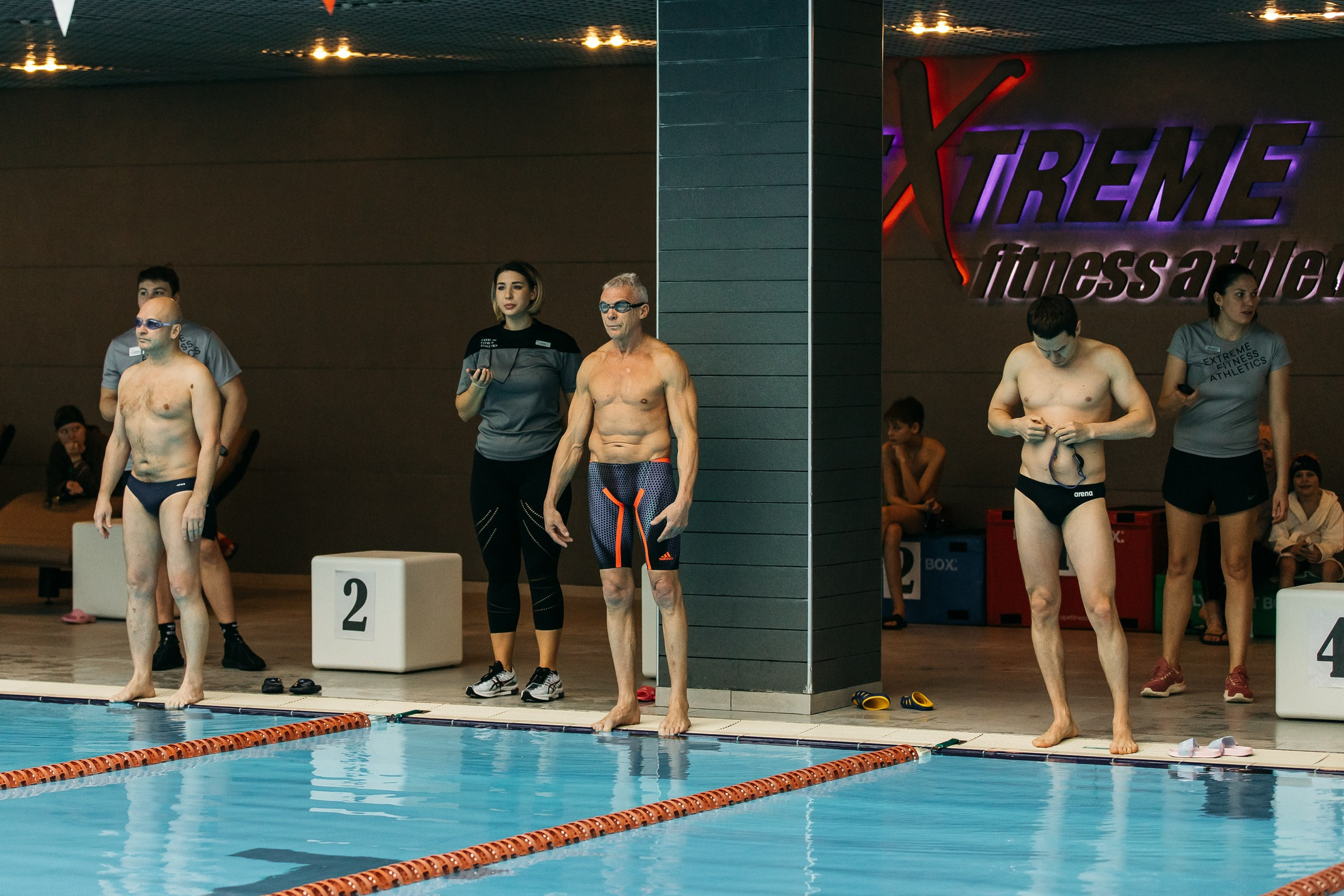 Соревнования по плаванию (зима)