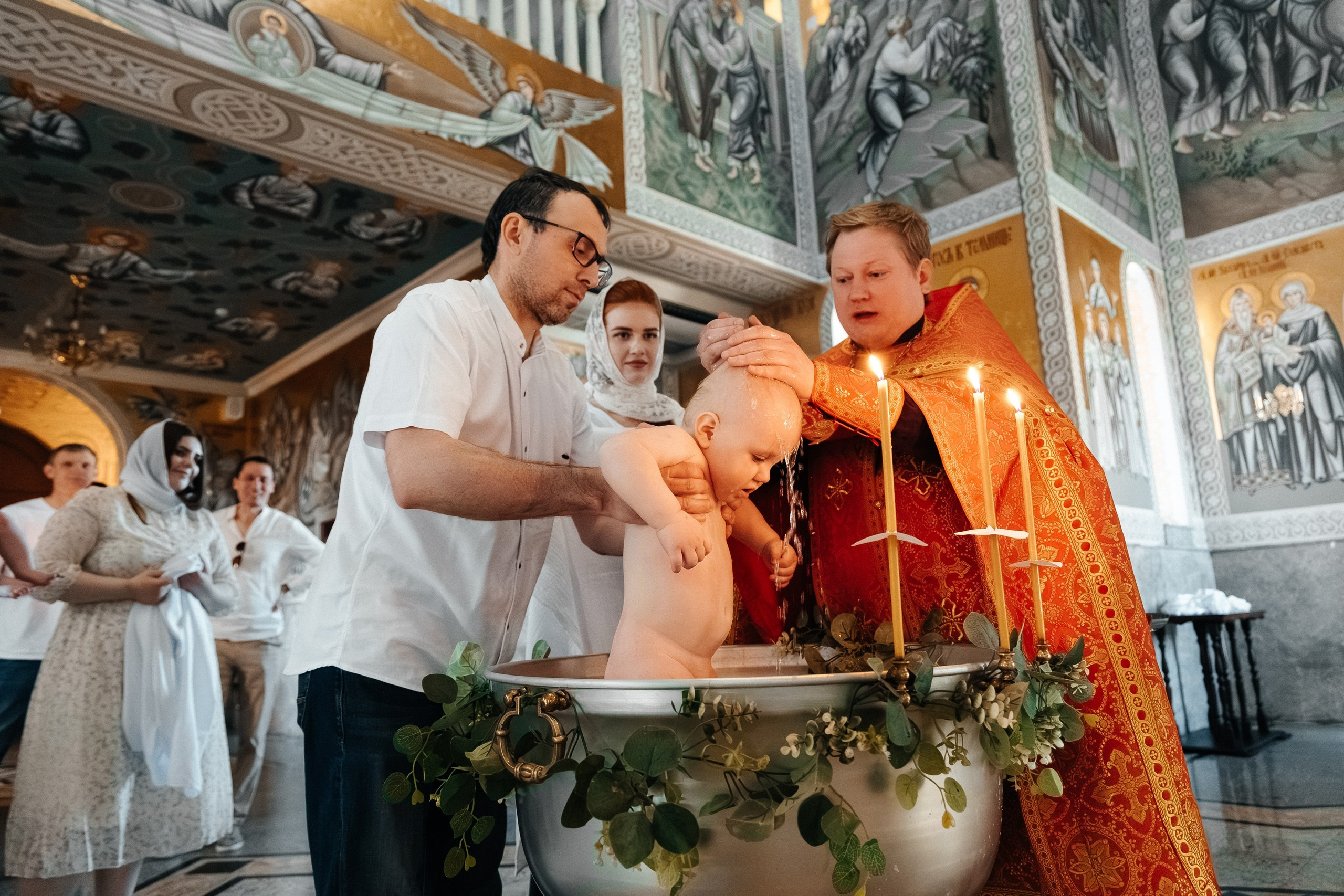 Крещение | Храм в Родных Просторах. Фотограф Марина Верятинская | Краснодар