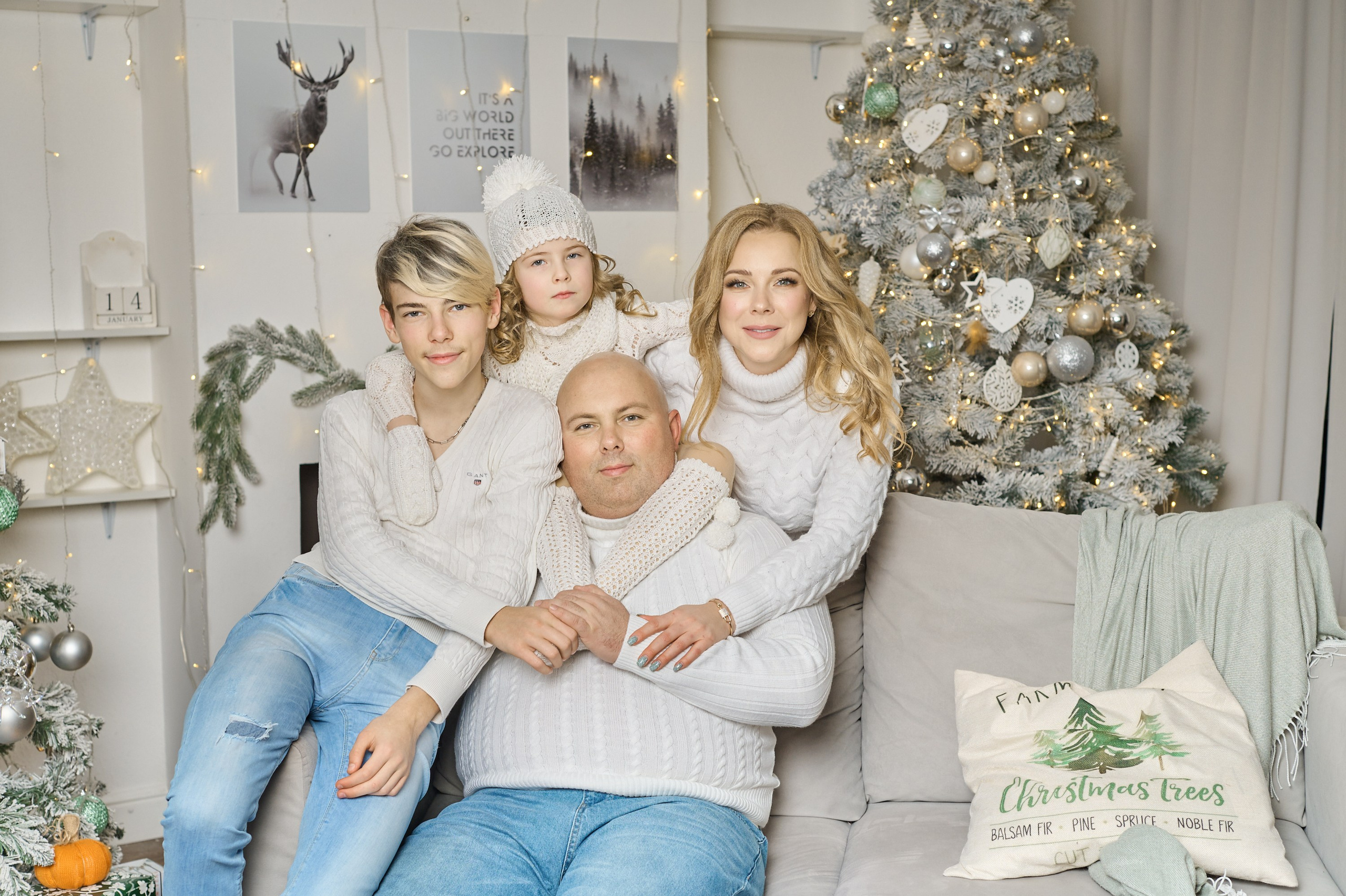 Новогодние семейные съемки. Женский и семейный фотограф в Ростове-на-Дону Елена Вернигорова