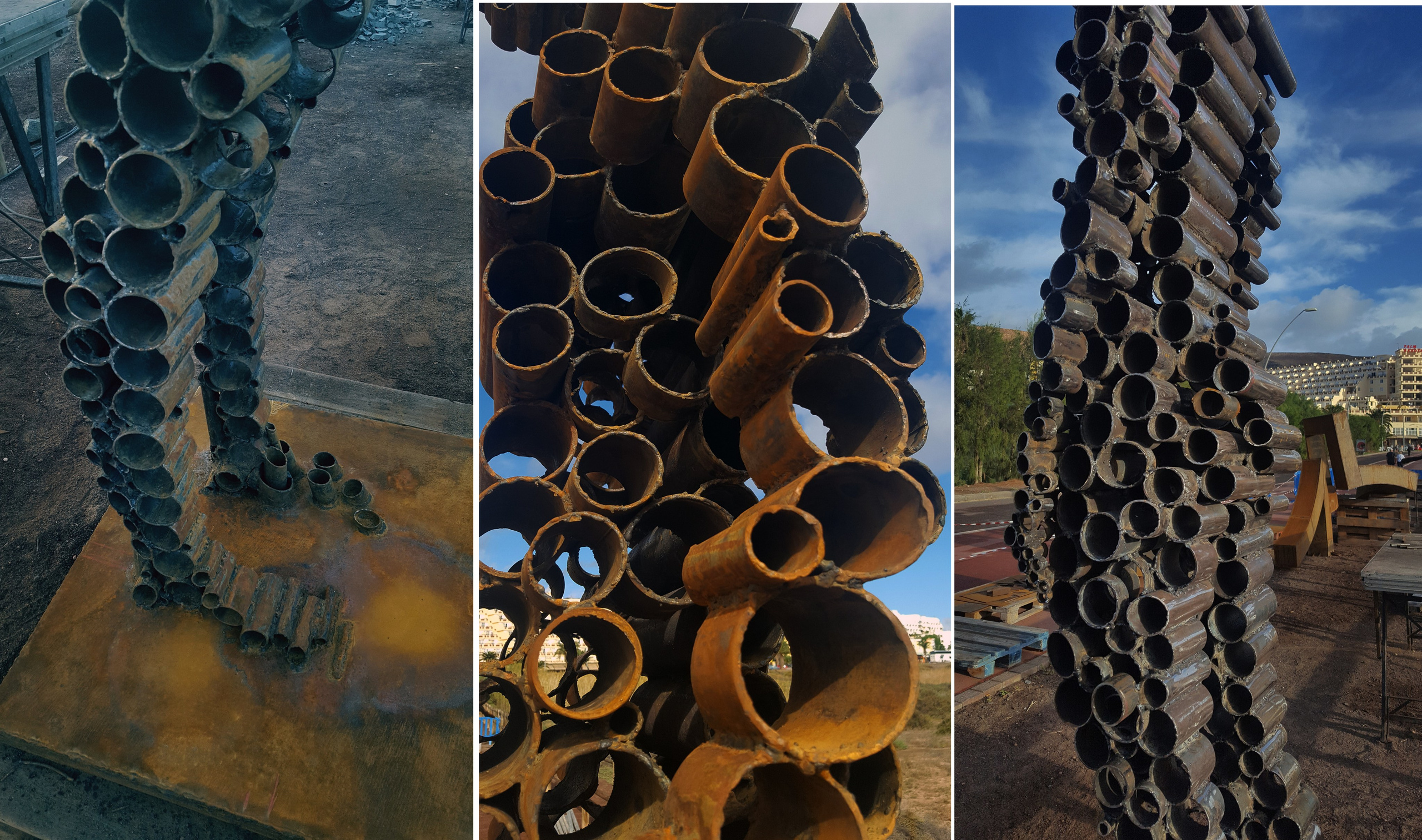 Исчезающий/ Испания/Канарские о-ва/Фуэртевентура/2018. Художник — скульптор Антонина Фатхуллина