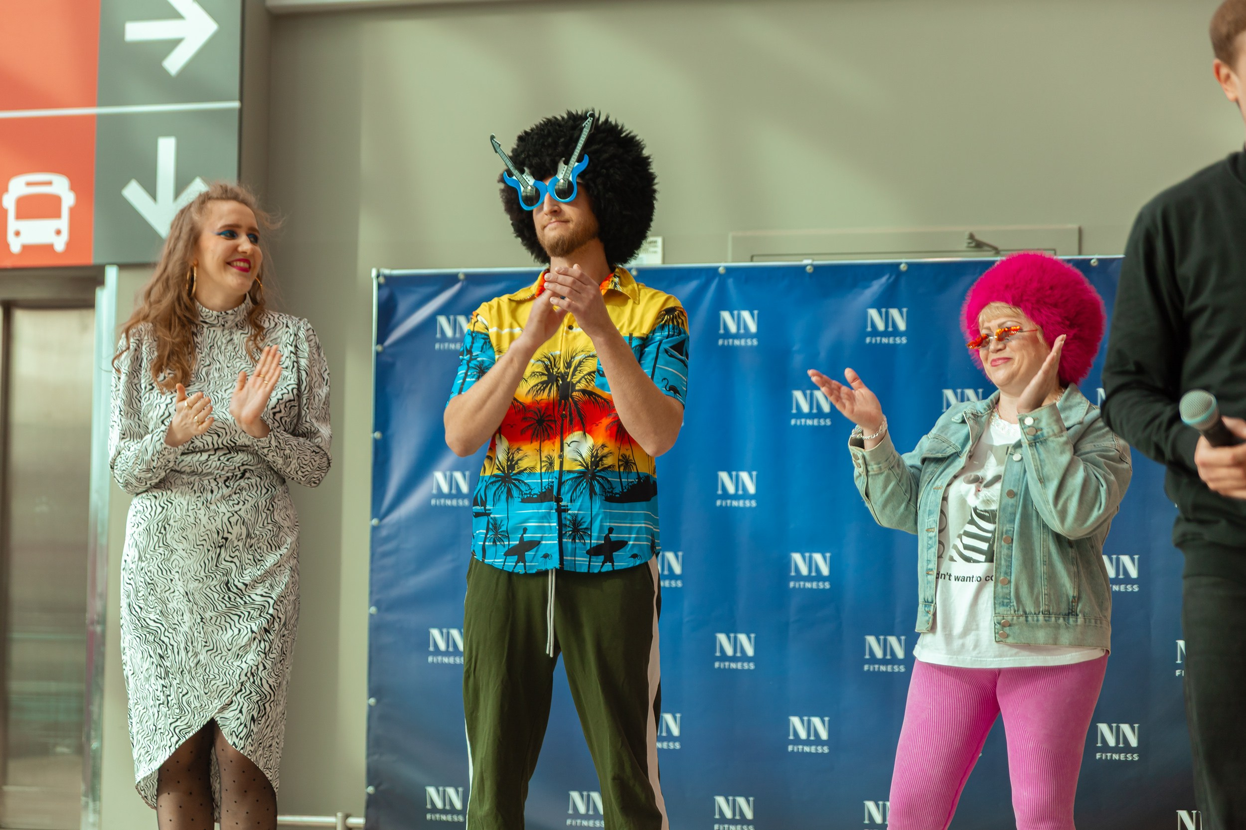 День рождения фитнес зала NN fitnes. Фотограф Тюмень