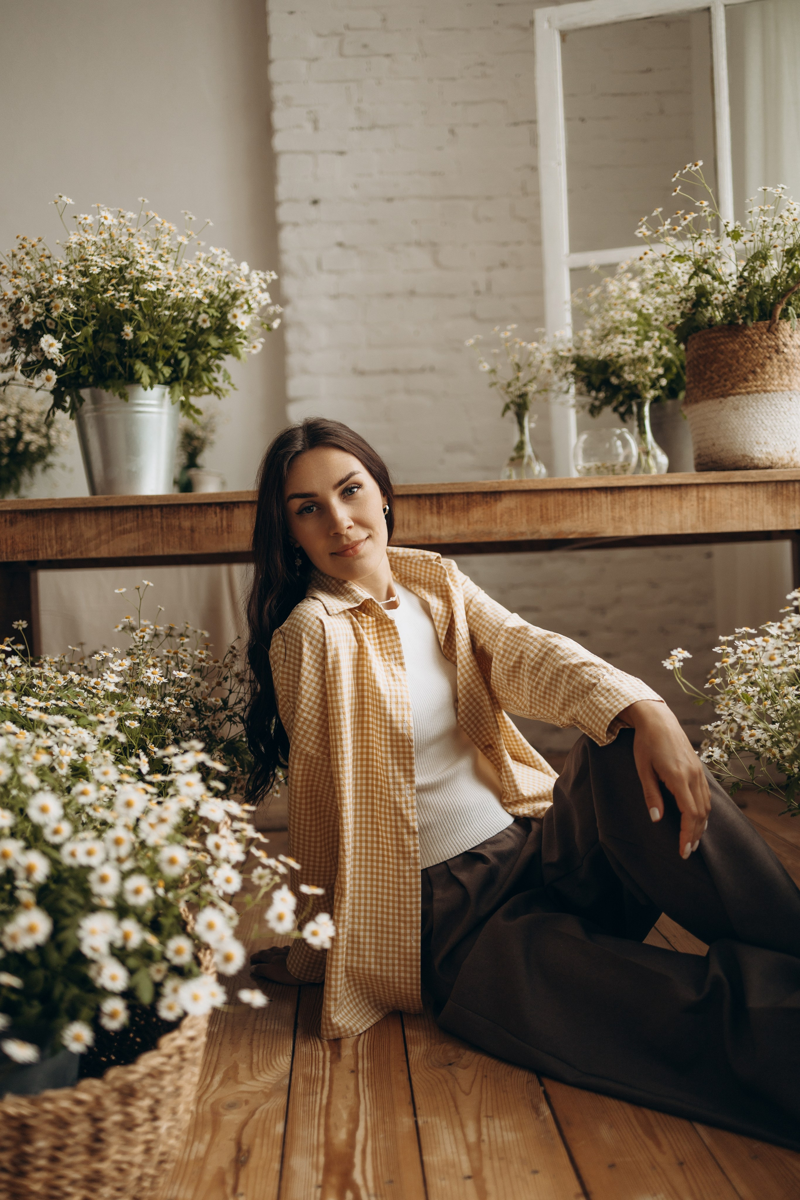 Вика ромашки. Самый теплый фотограф в Краснодаре Рябоконь Ксения