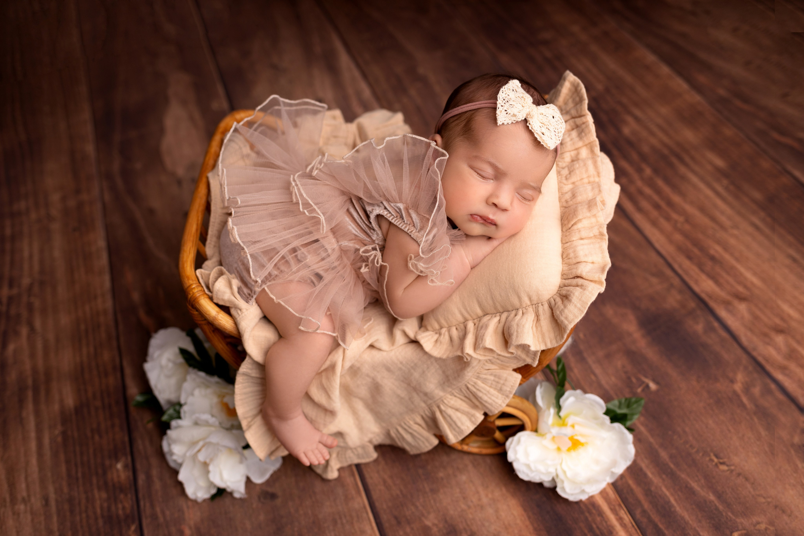 Классическая фотосессия малыша. Фотограф новорожденных малышей в Омске и Омской области Эльвира Камаева