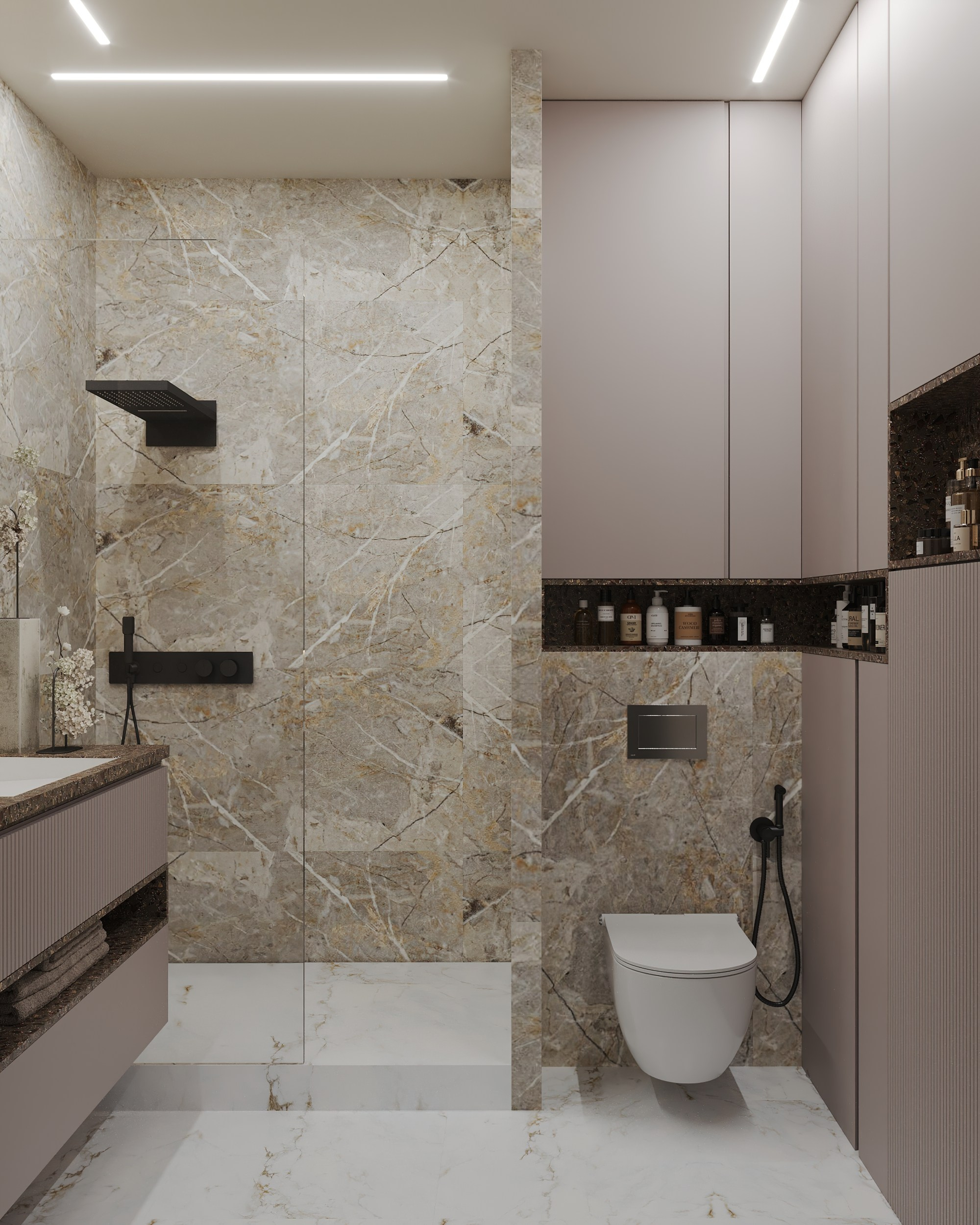 4-х комнатная квартира в Москве. Интерьерный 3Д Визуализатор Маргарита Оберемко