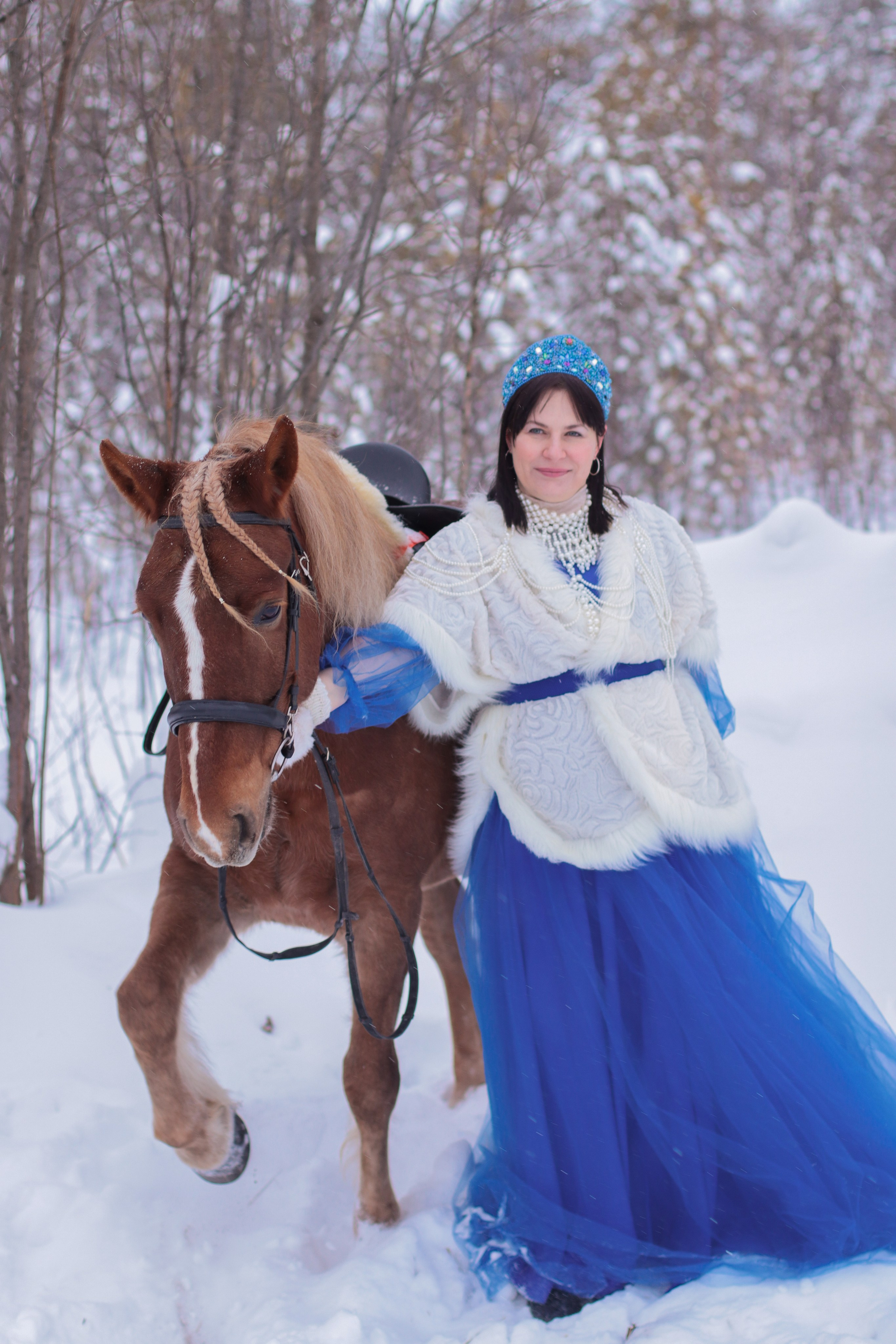 Конные съемки зимой. Фотограф в Сургуте Брызгунова Анастасия