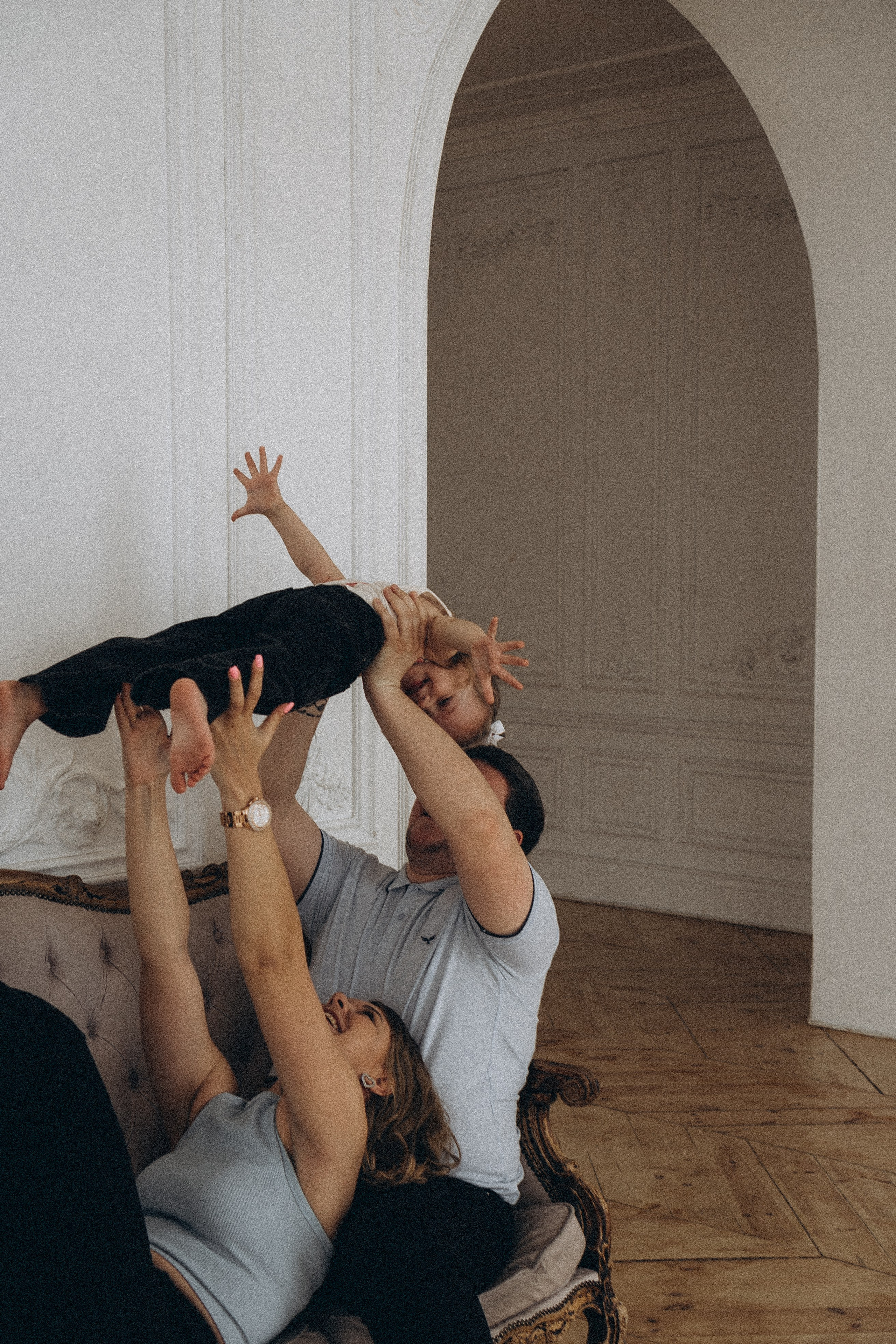 Семейная история в студии. Профессиональный фотограф, Санкт-Петербург — Виктория Богомолова