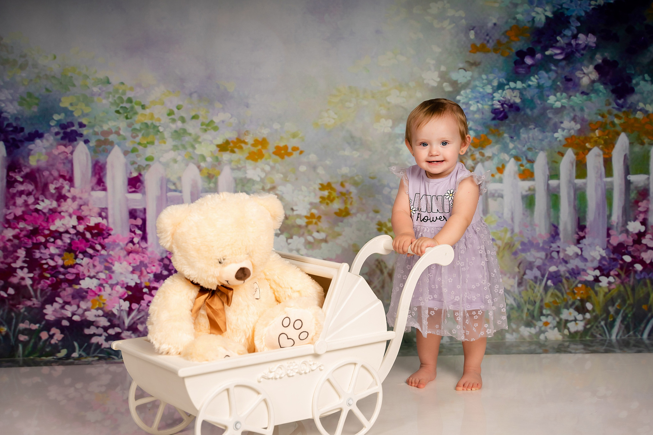 1 годик девочки. Семейная фотостудия Горшковых