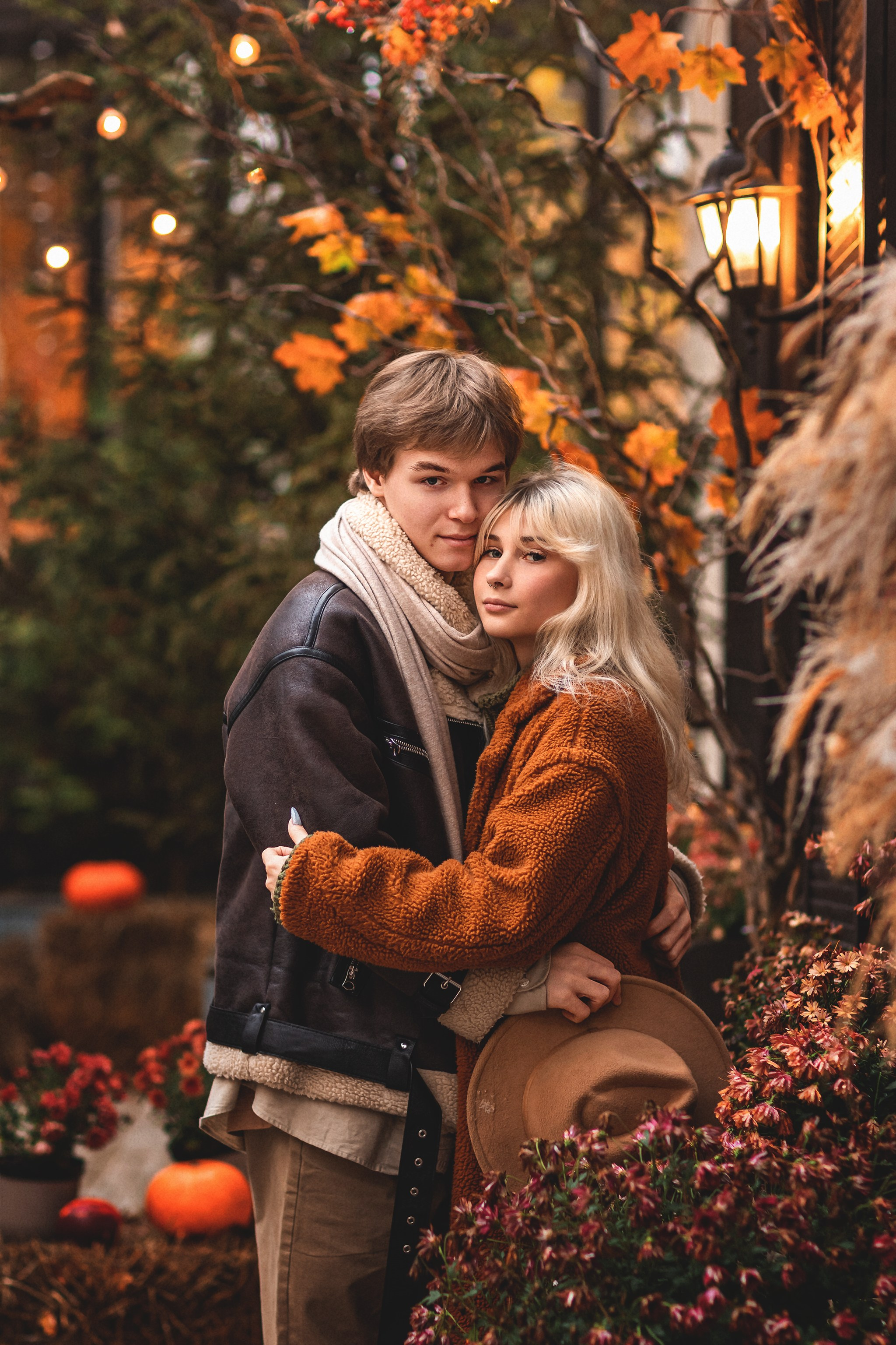 Осенняя лавстори. Детский и семейный фотограф Елена Михайлова в Москве