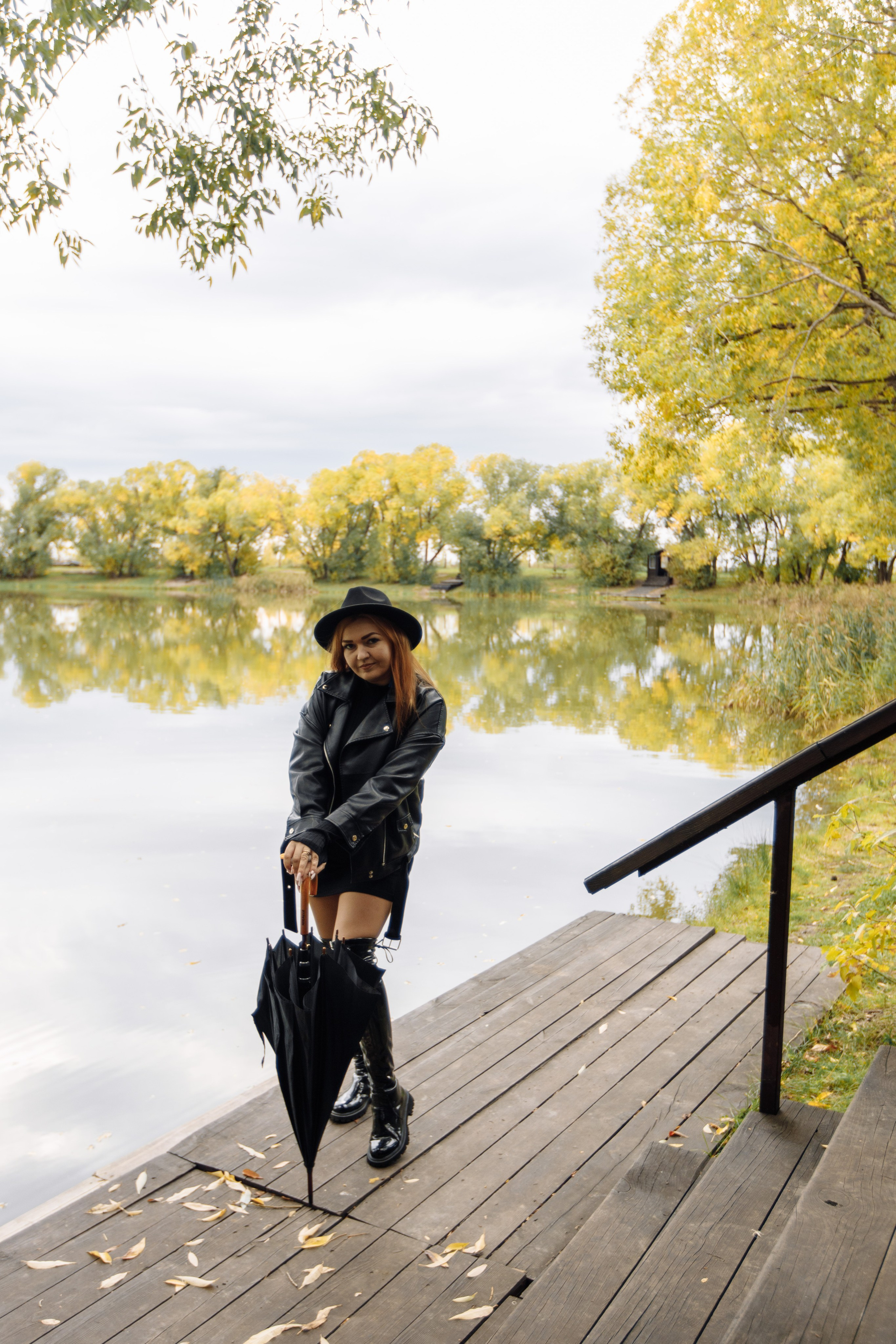 Осеняя на озере. Фотограф в Барнауле Ирина Чикалова