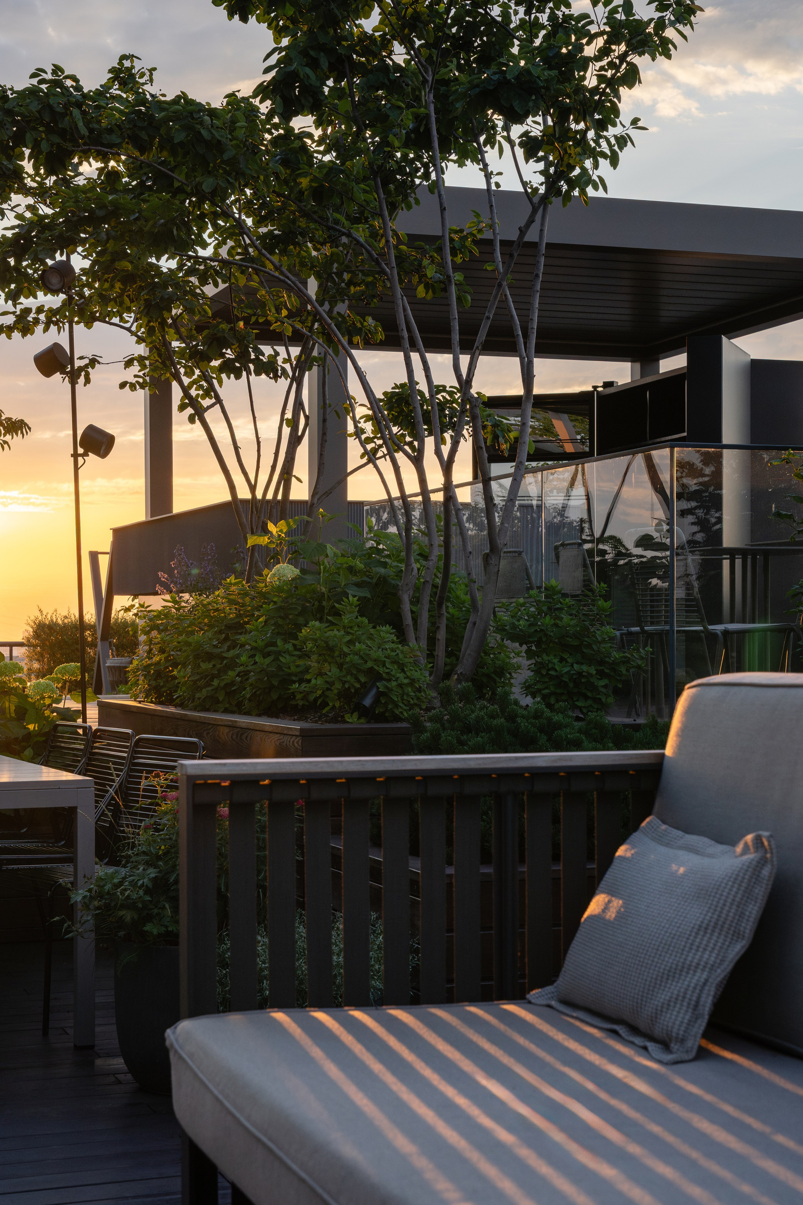 Brusnika office terrace, Moscow. Артамонов Александр | Архитектурный и ландшафтный фотограф