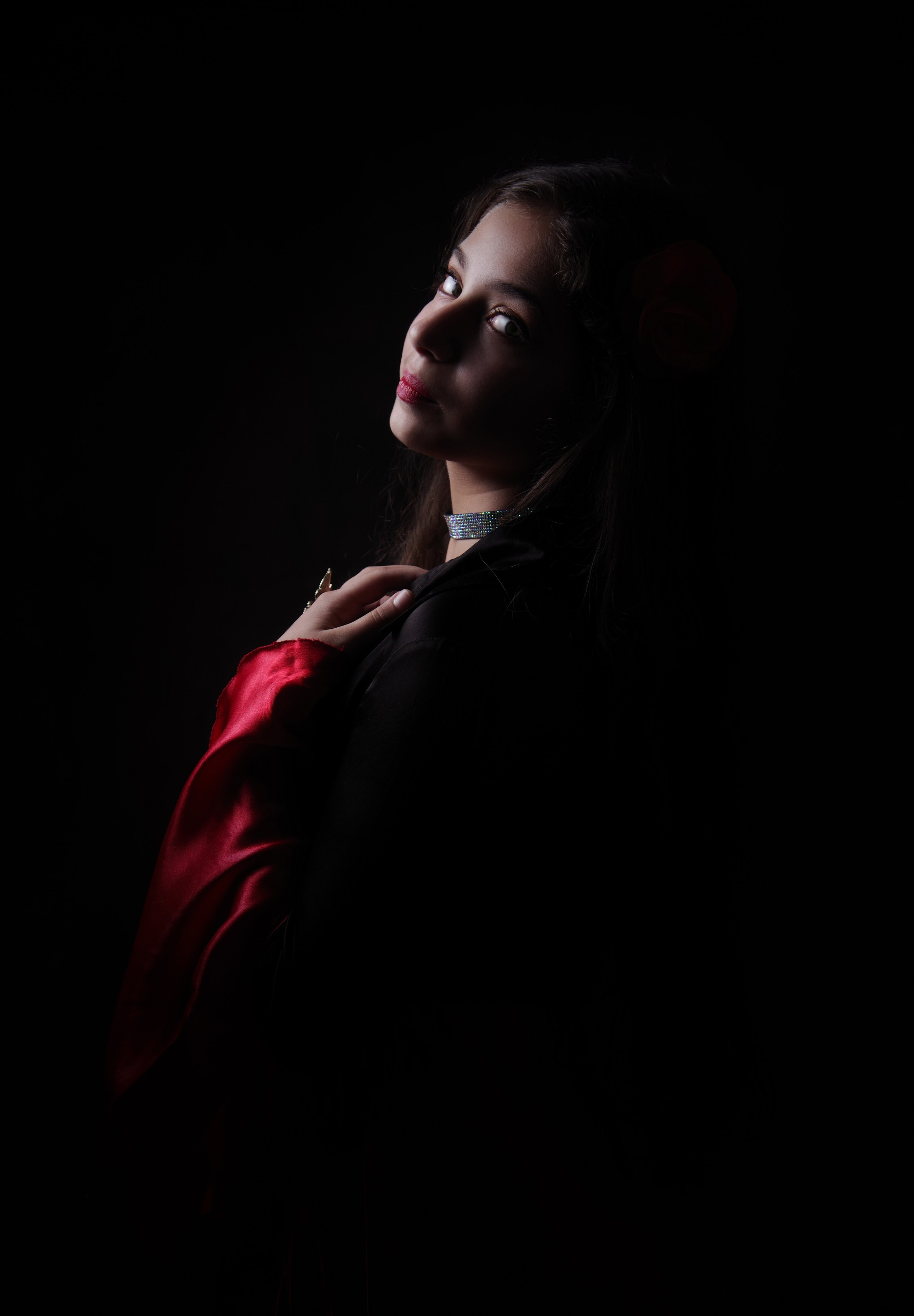 Наша фотостудия в салоне платьев. Портретный фотограф Денис Милютин