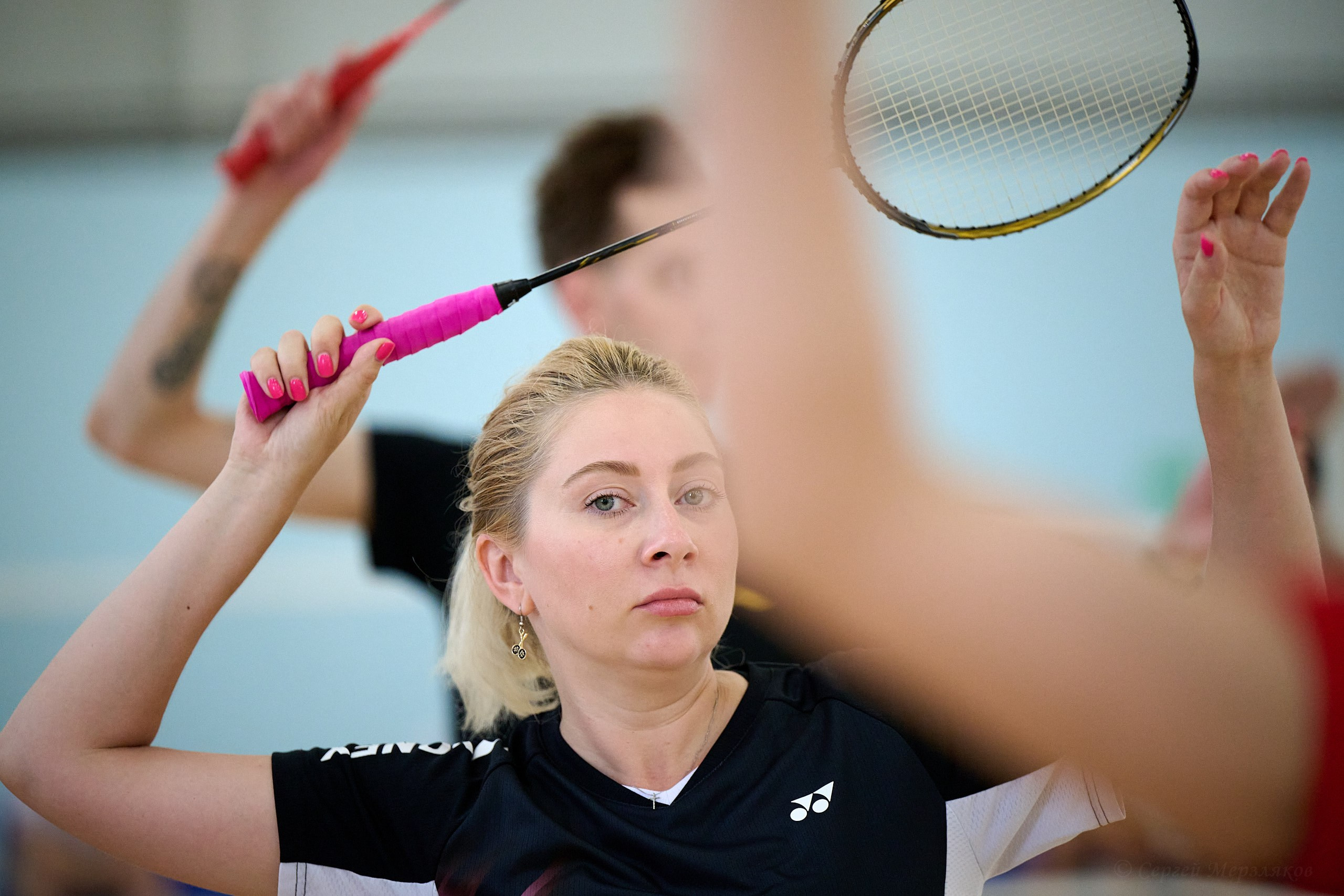 Бадминтон. Мастер-класс Любови Сухановой. Ижевск. 20.07.2024. Спортивный репортажный фотограф в Ижевске Сергей Мерзляков