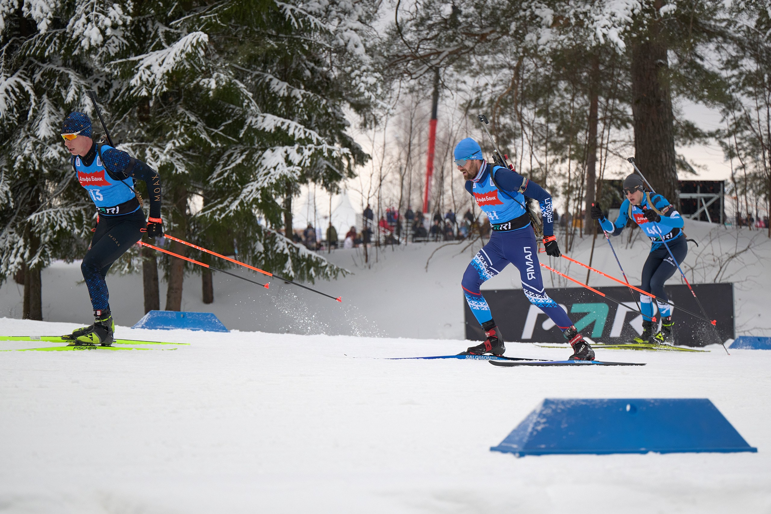 Биатлон. Чемпионат России — 2024/2025, 3-й этап, Ижевск. Ижевская винтовка. Спортивный репортажный фотограф в Ижевске Сергей Мерзляков