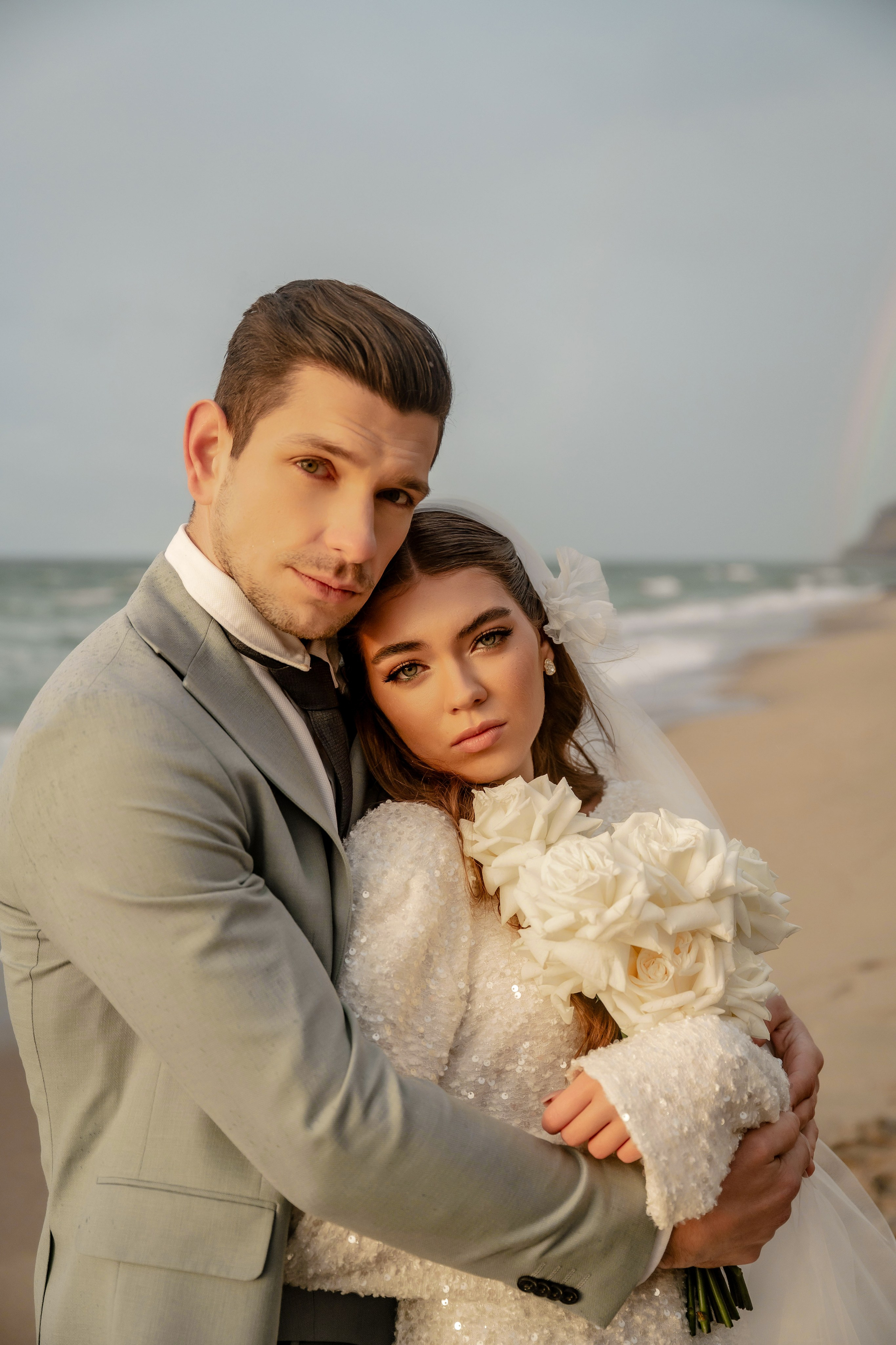 Свадебная прогулка на море. Наталья Слесаренко фотограф в Сочи