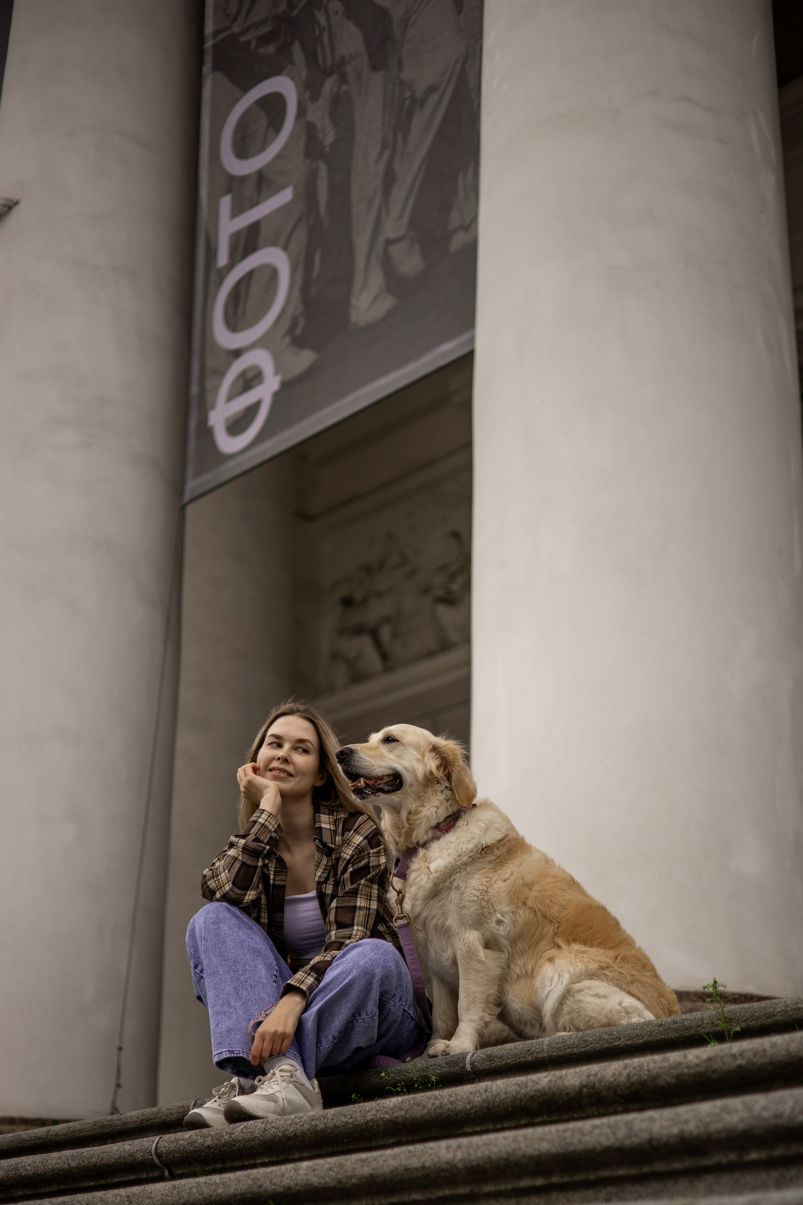 Ксения и Бетти. Фотограф животных Евгения Верцинская