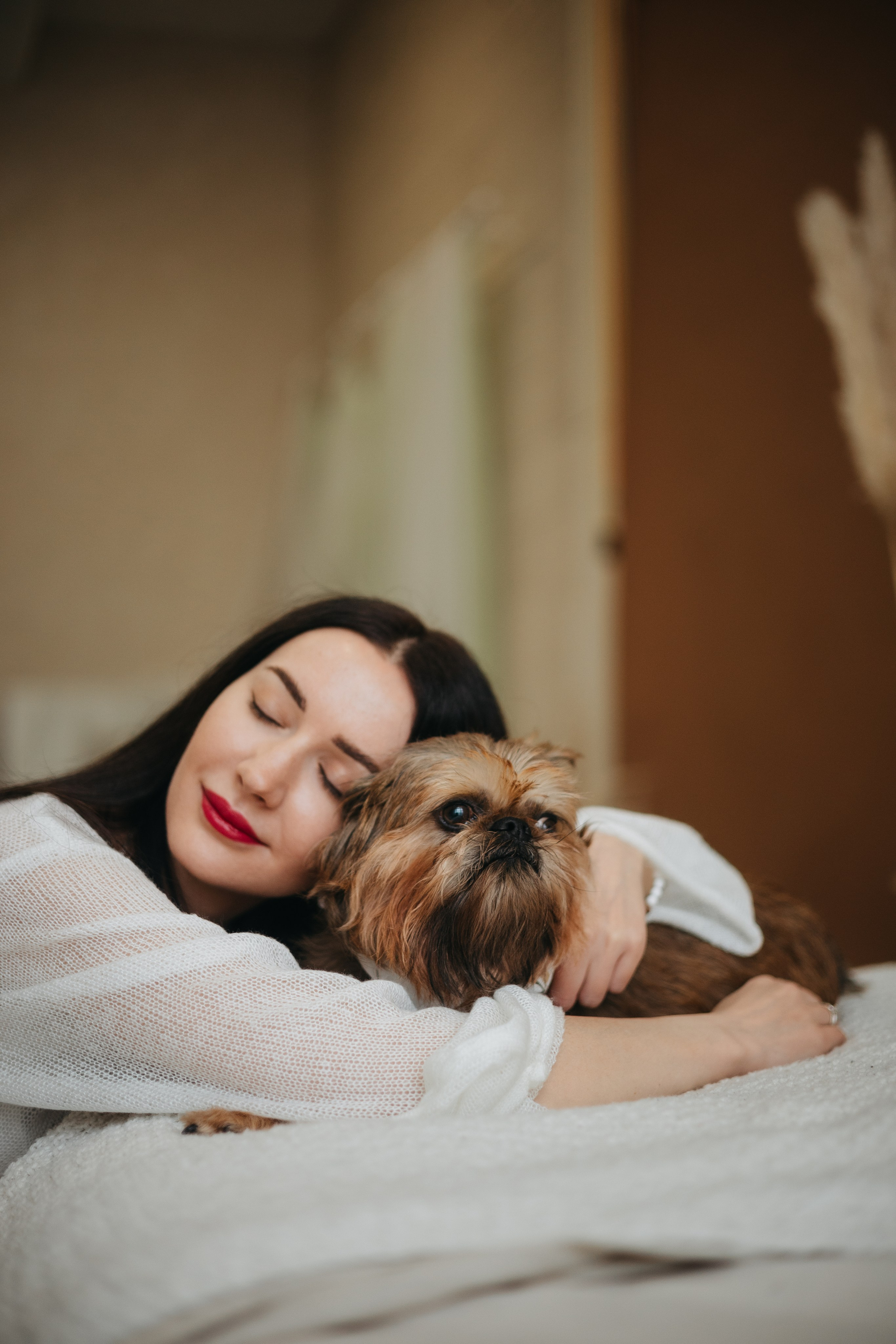 Катя и Жуль. Фотограф животных Евгения Верцинская