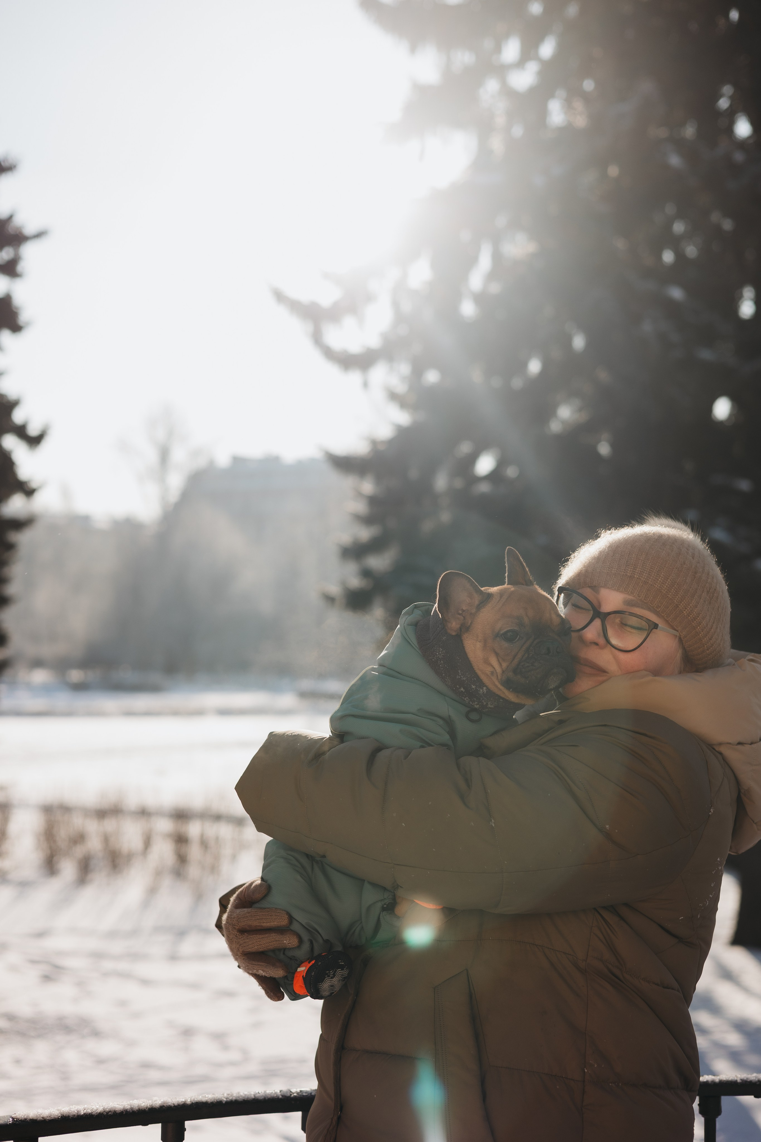 Дарья и Боня. Фотограф животных Евгения Верцинская