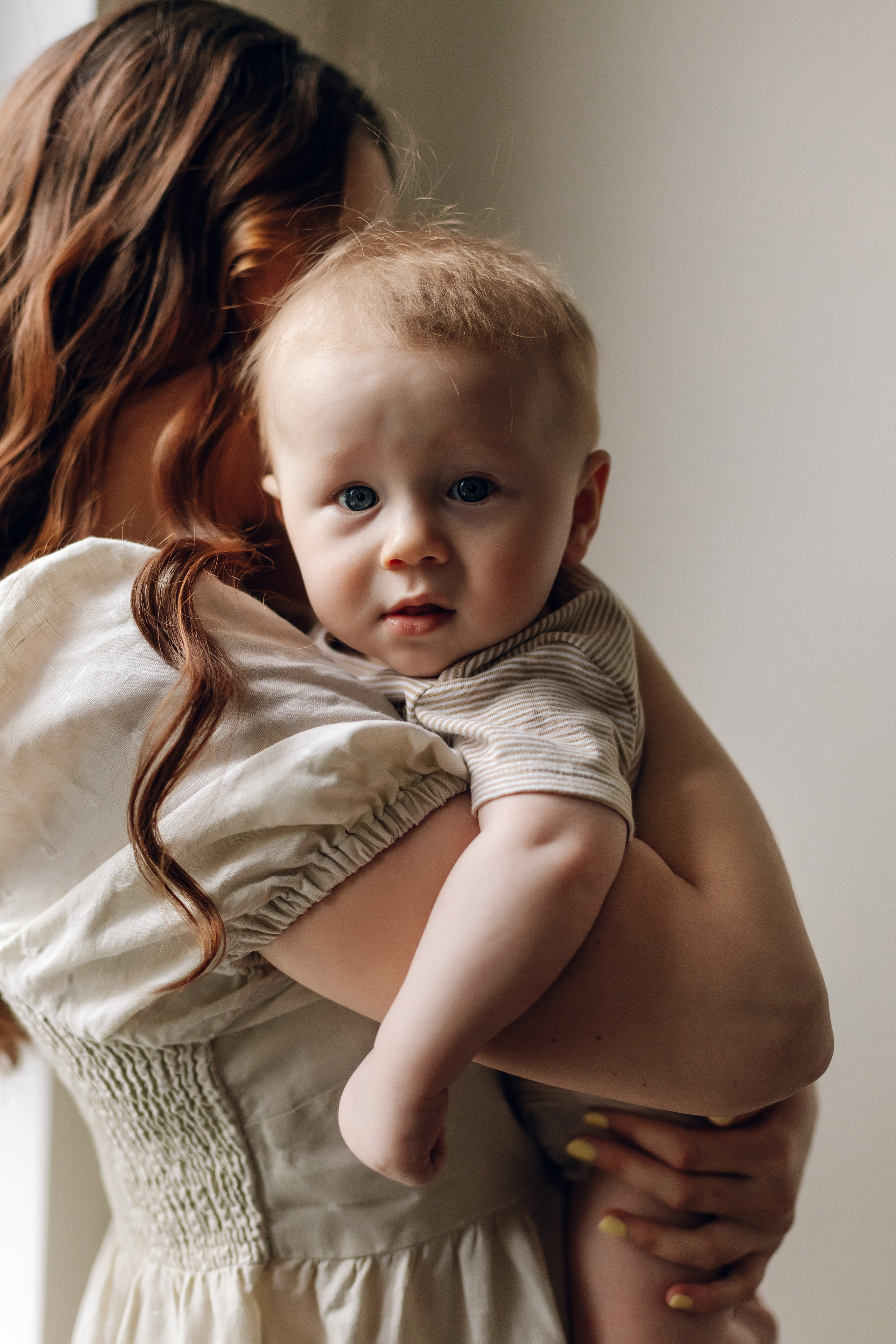 Домашняя фотосессия для Анастасии, Ильи и Егора. Свадебный и репортажный фотограф Ольга Шевелёва